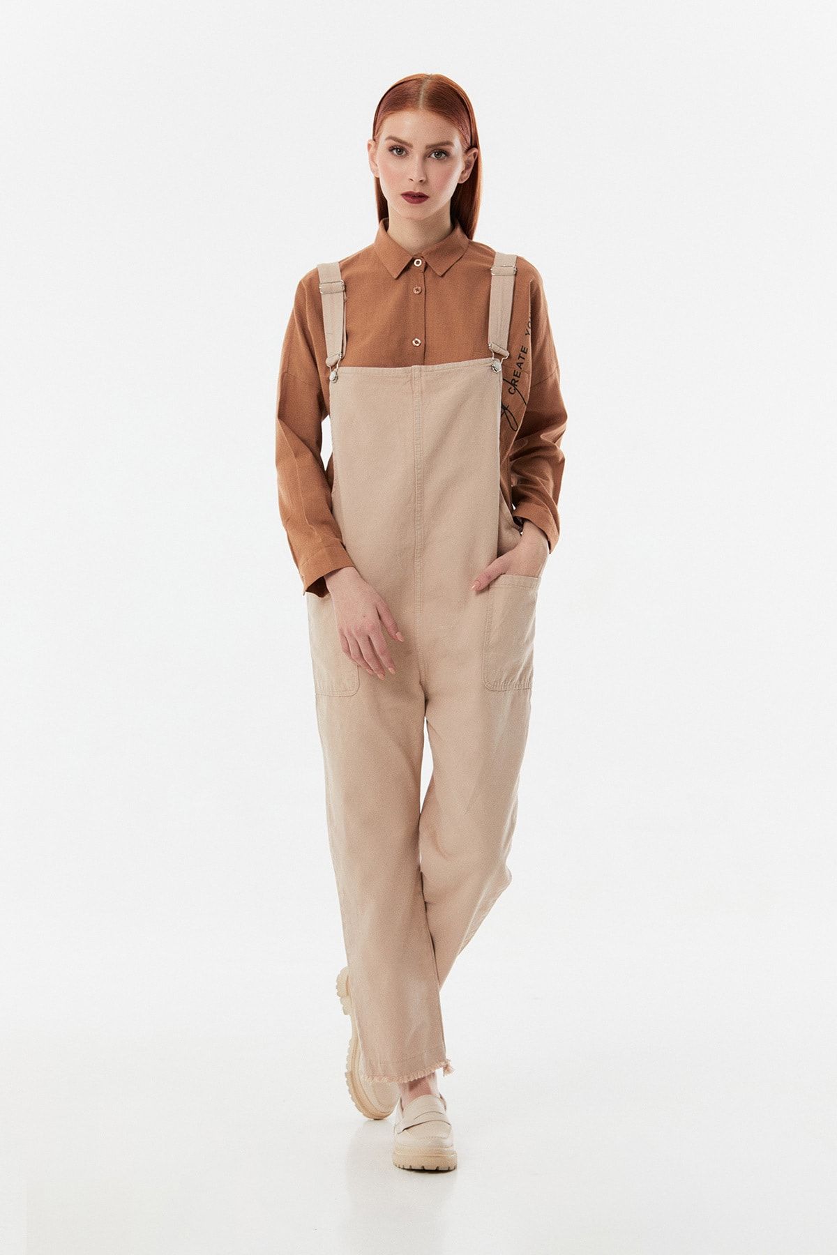Woven fiona jumpsuit clearance