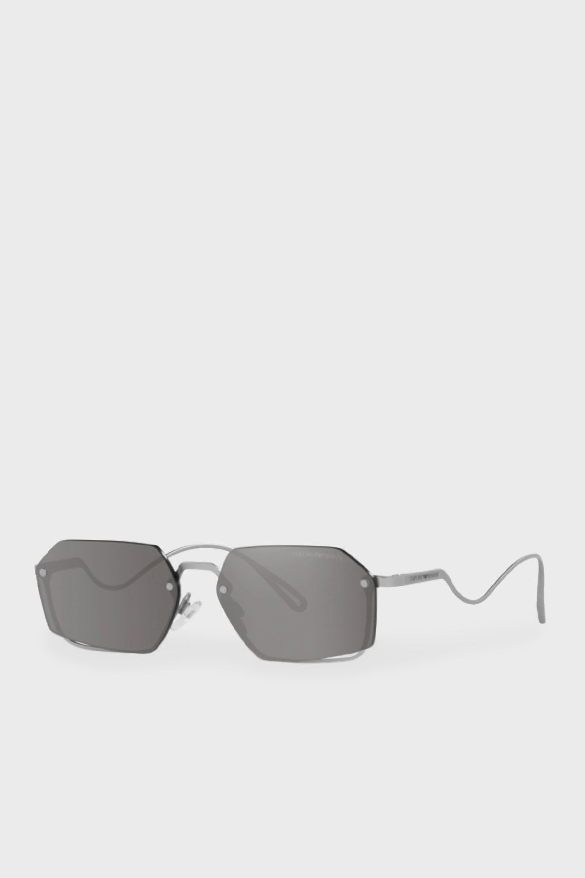 Emporio Armani Rectangular Sunglasses Glasses 0ea2136 30456g 58
