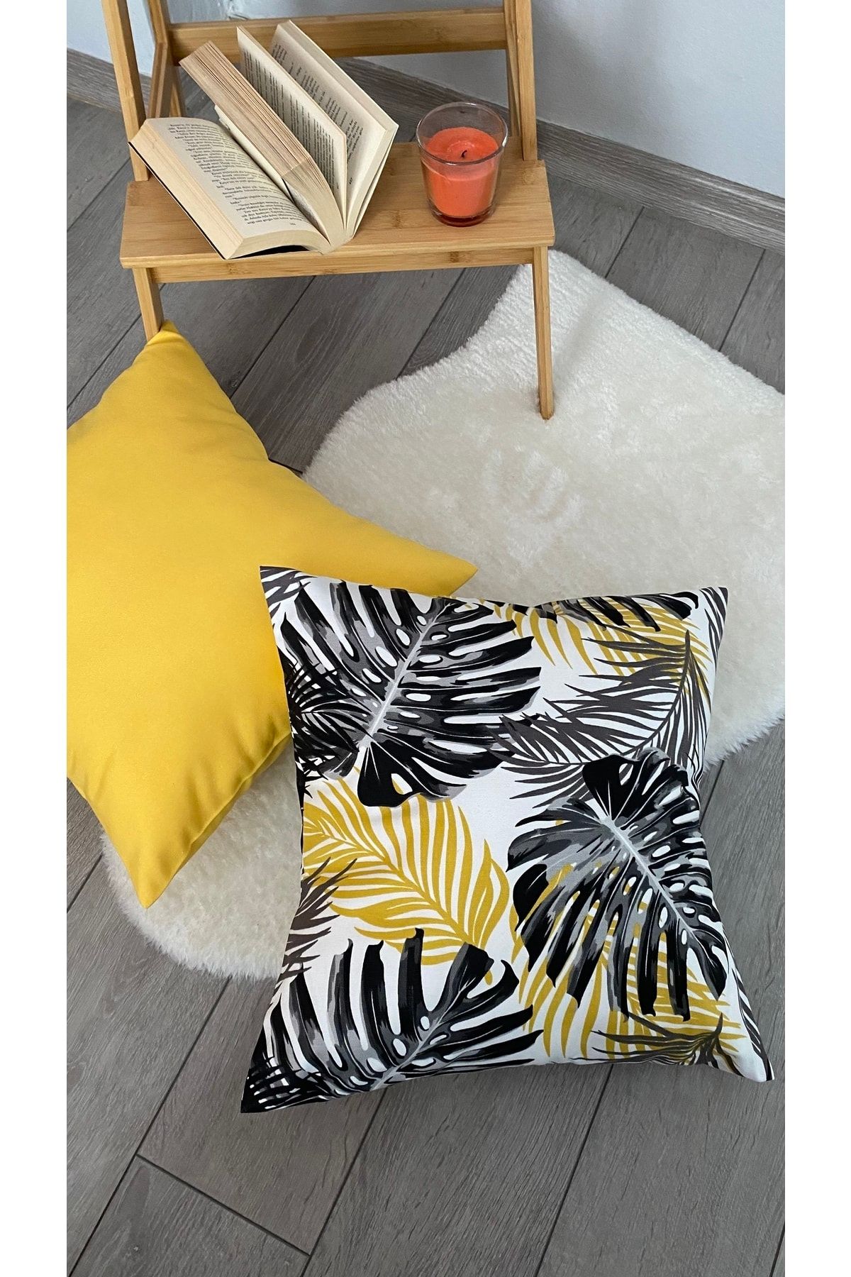 Pillow outlet covers yellow