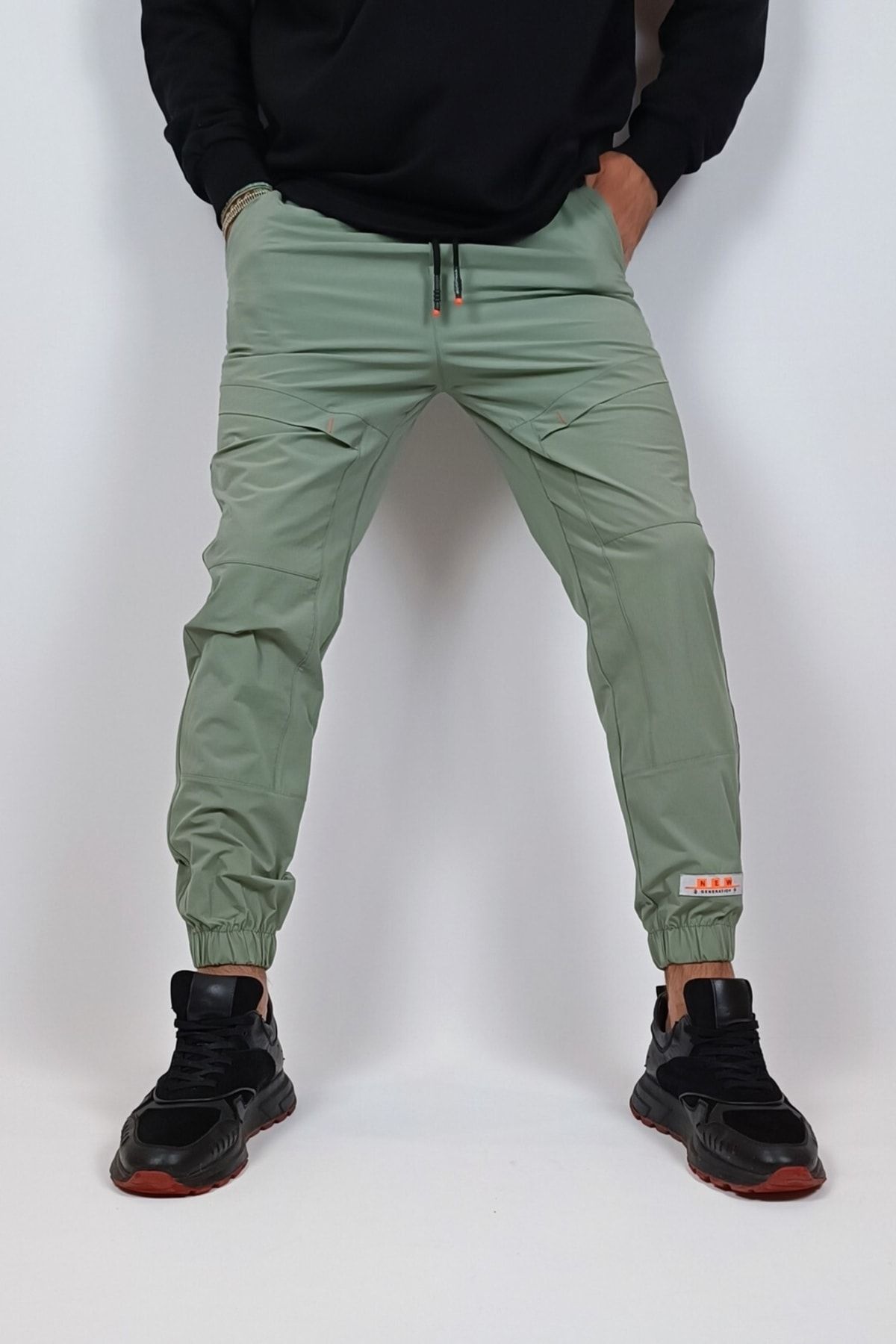 Green new arrivals colour joggers