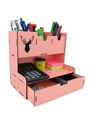 Handy Mate Masaüstü Kalemlik Organizer Pembe Image 0