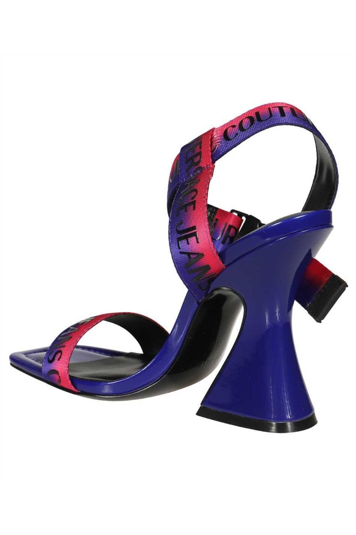 Versace color clearance block heels