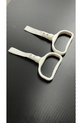 Beyaz Tutamaç El Tutamağı, Dönerli Tutamak, Elçek 2 Adet Image 2