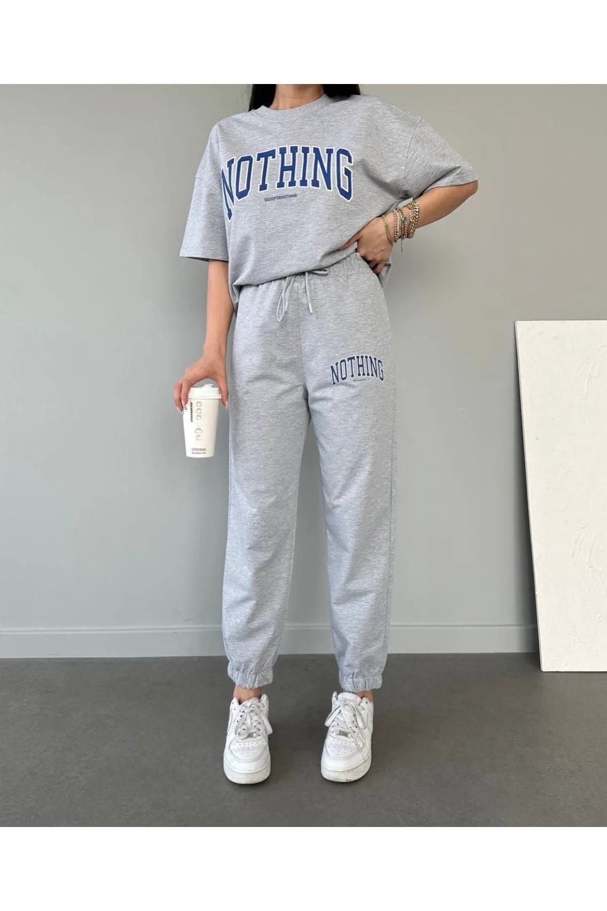 Sweatpants and shirt set shop
