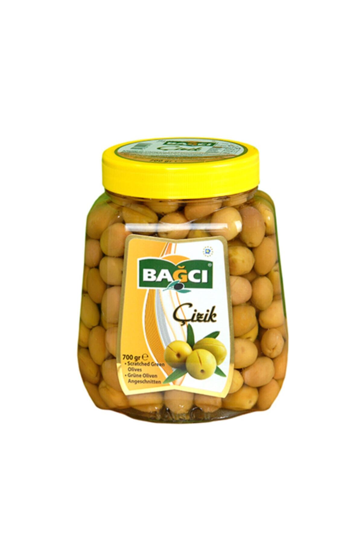 Bağcı Ekahvaltı Çizik Gemlik Yeşil Zeytin 700 gr