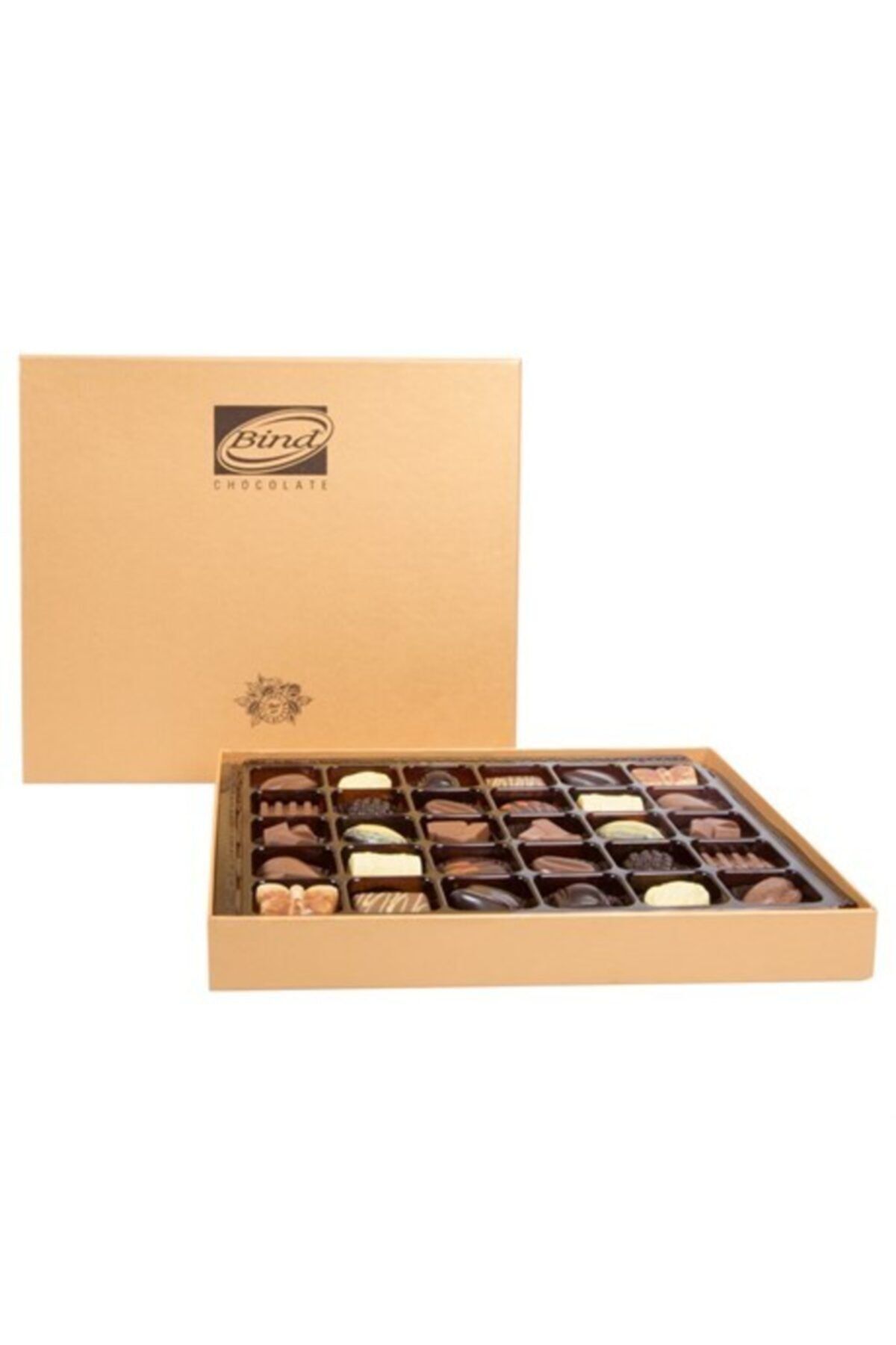 Bind Chocolate Bind Çikolata - Altın Kutu Spesiyal Lüks Çikolata 388 gr