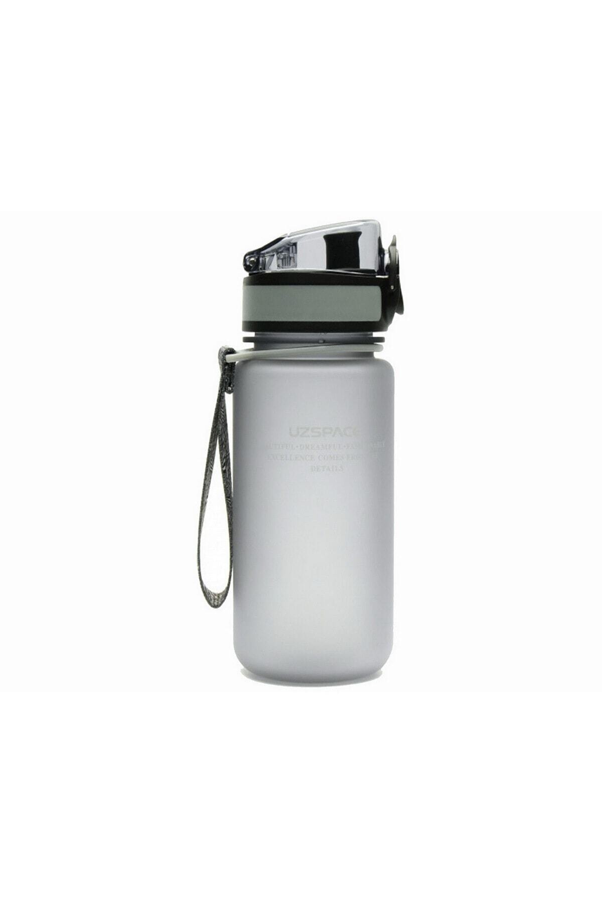 Uzspace Unisex Gri Tritan Matara 350 ml 3034
