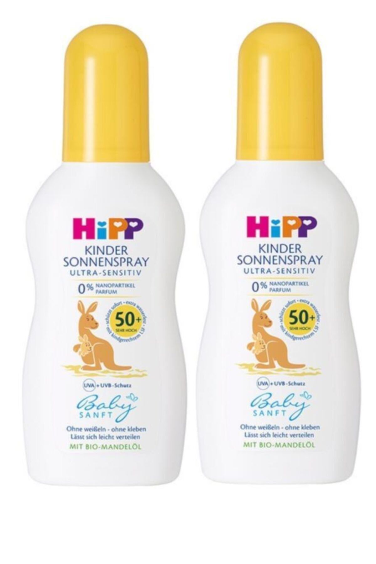 Hipp Babysanft Sprey Güneş Kremi 50 Faktör 150 Ml X 2 Adet