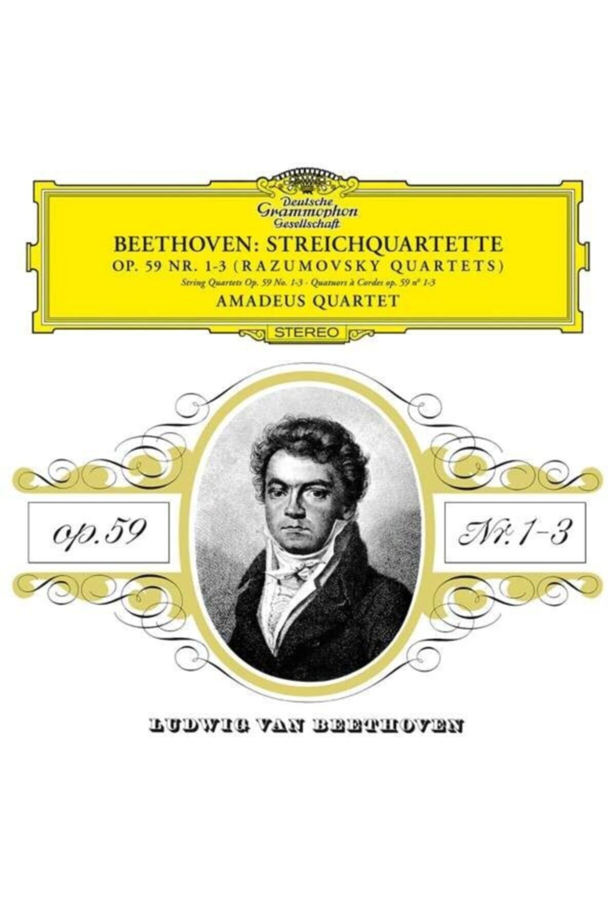 EMI Müzik Lp - Amadeus Quartet\\beethoven: Strıng Quartet 2 Lp