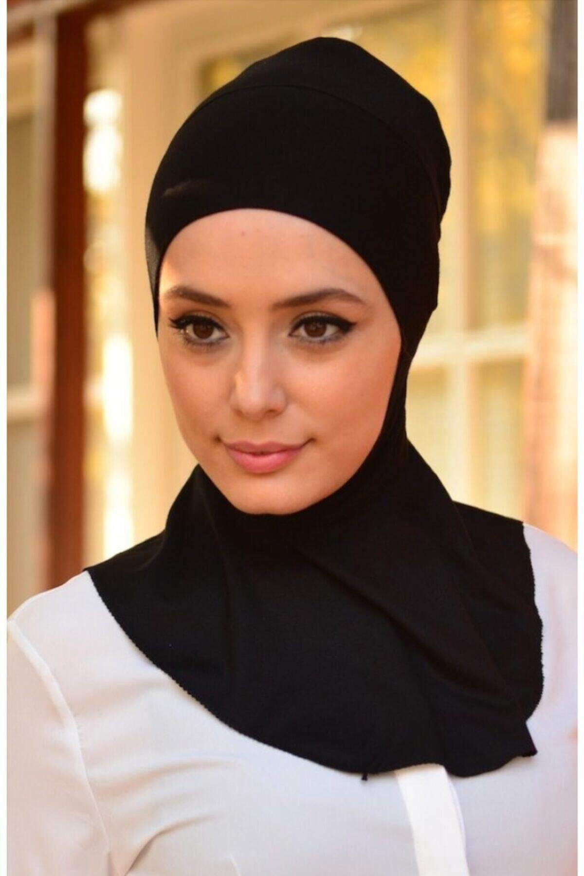 Mihrimah Boyunluklu Bone Siyah