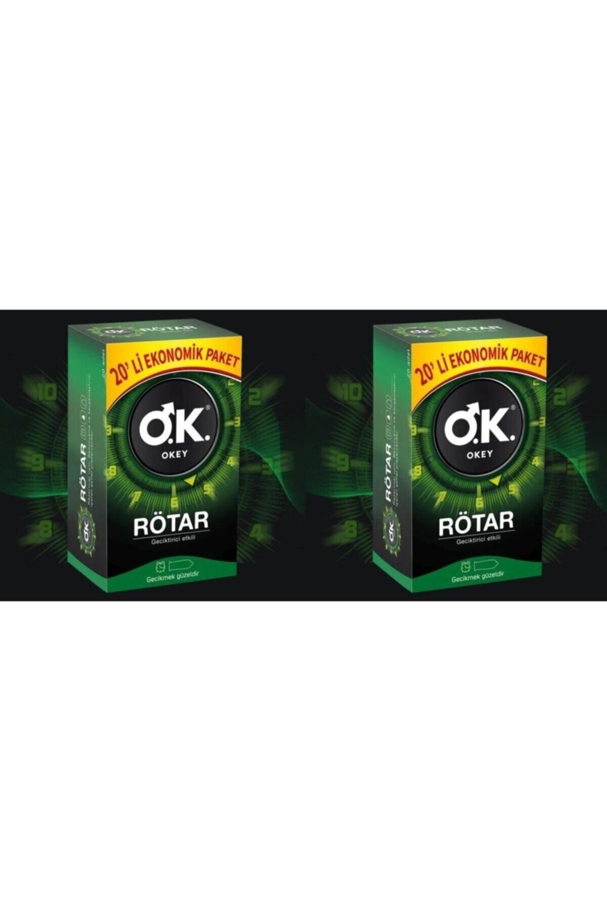 Okey Rötar Ekonomik 20 Li Paket*2 Adet