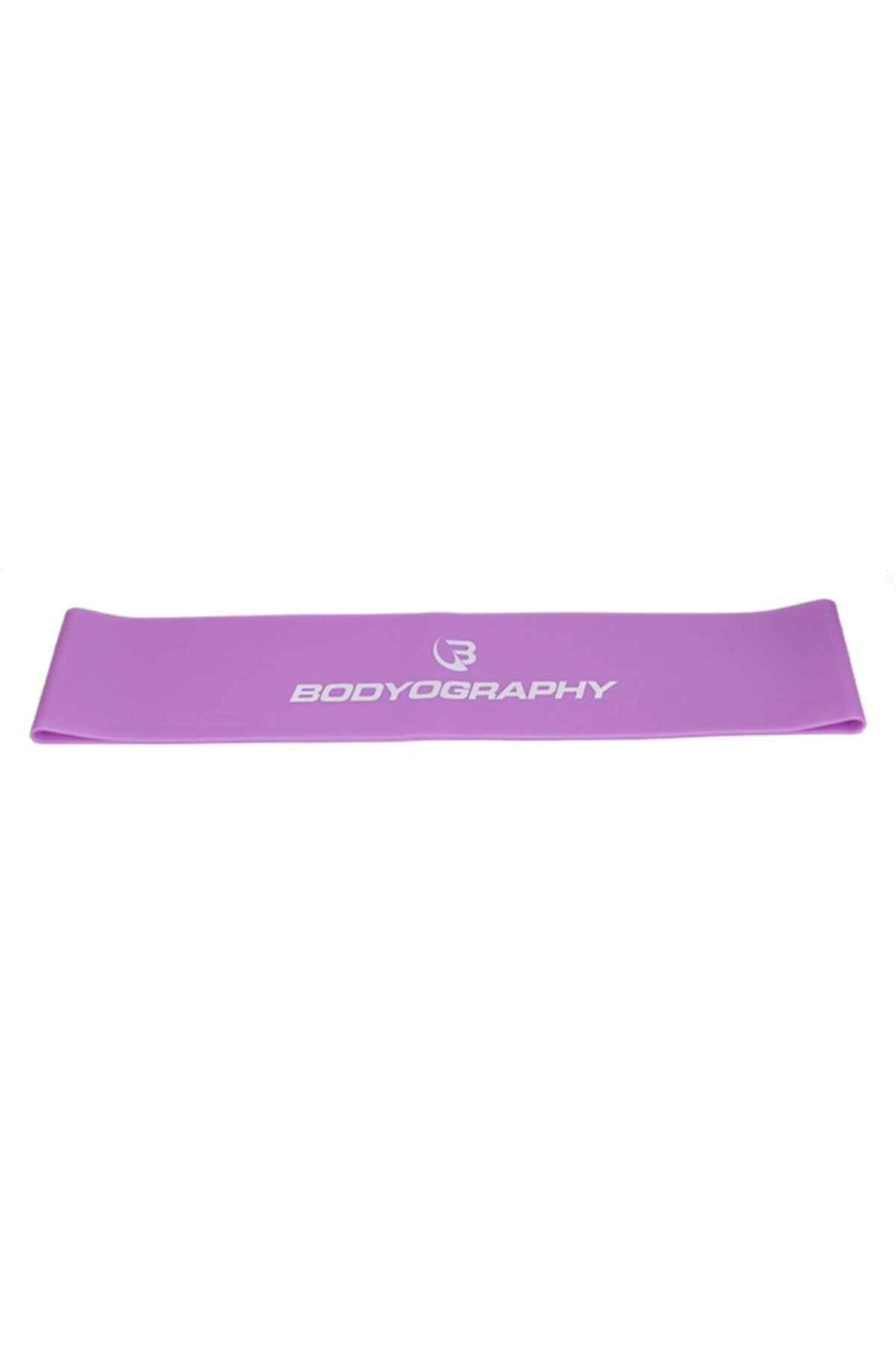 Bodyography Body Band Direnç Lastiği Fitness Egzersiz Bandı Mor Orta - Sert Seviye Pilates Lastiği Loop Band