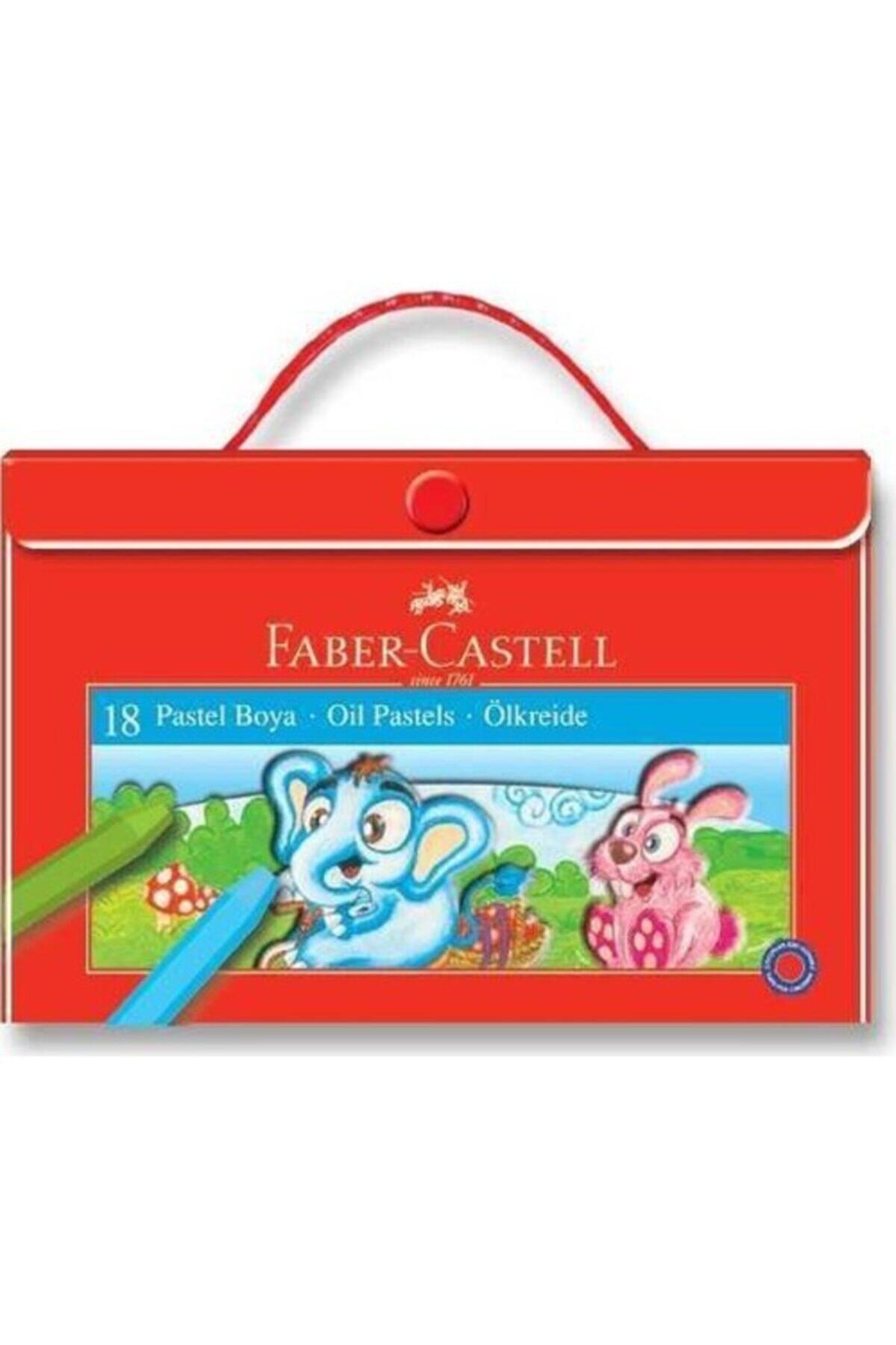 Faber Castell Faber-castell Çantalı 18 Renk Pastel Boya ( Kırtasiye)