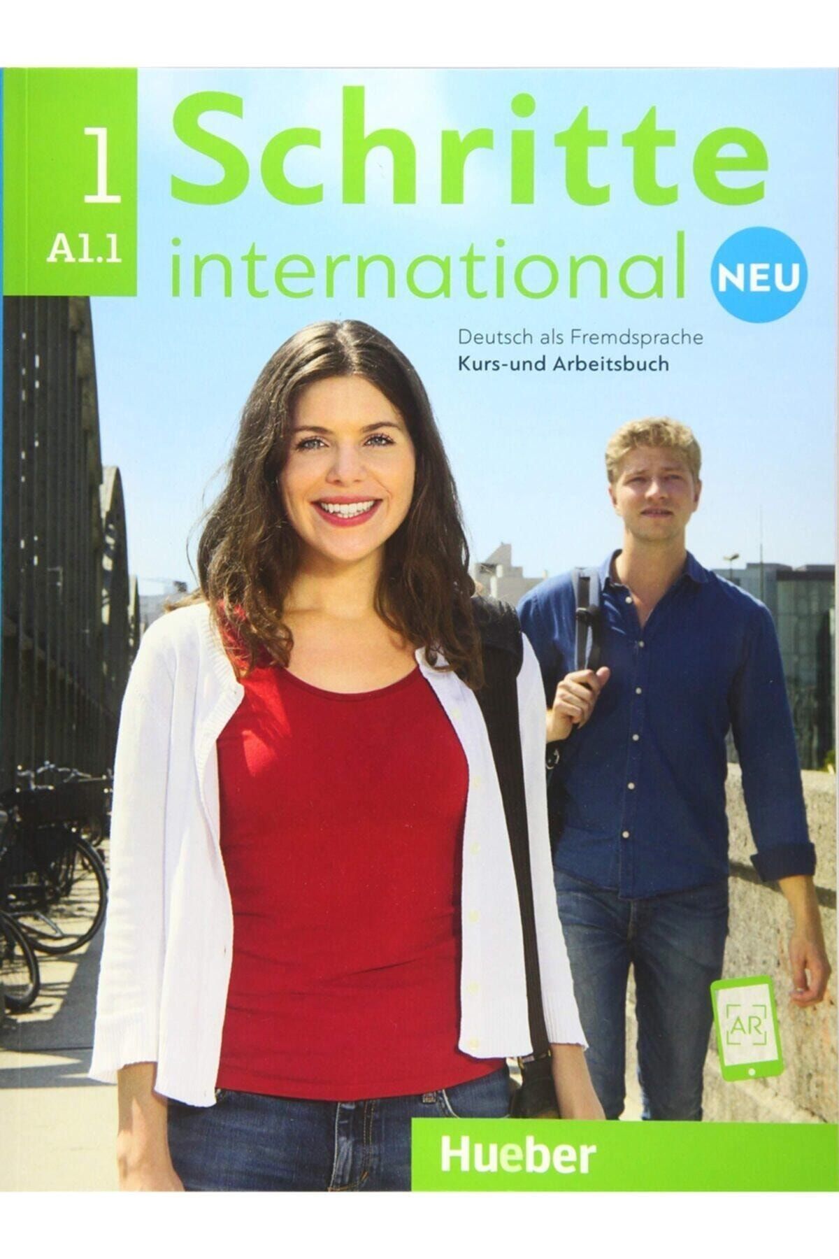 Klett Ernst /Schulbuch Schritte International 1 Neu A1.1 Kurs Und Arbeitsbuch + Cd-rom + Ar Teknolojisi Ile Kolay Öğrenme