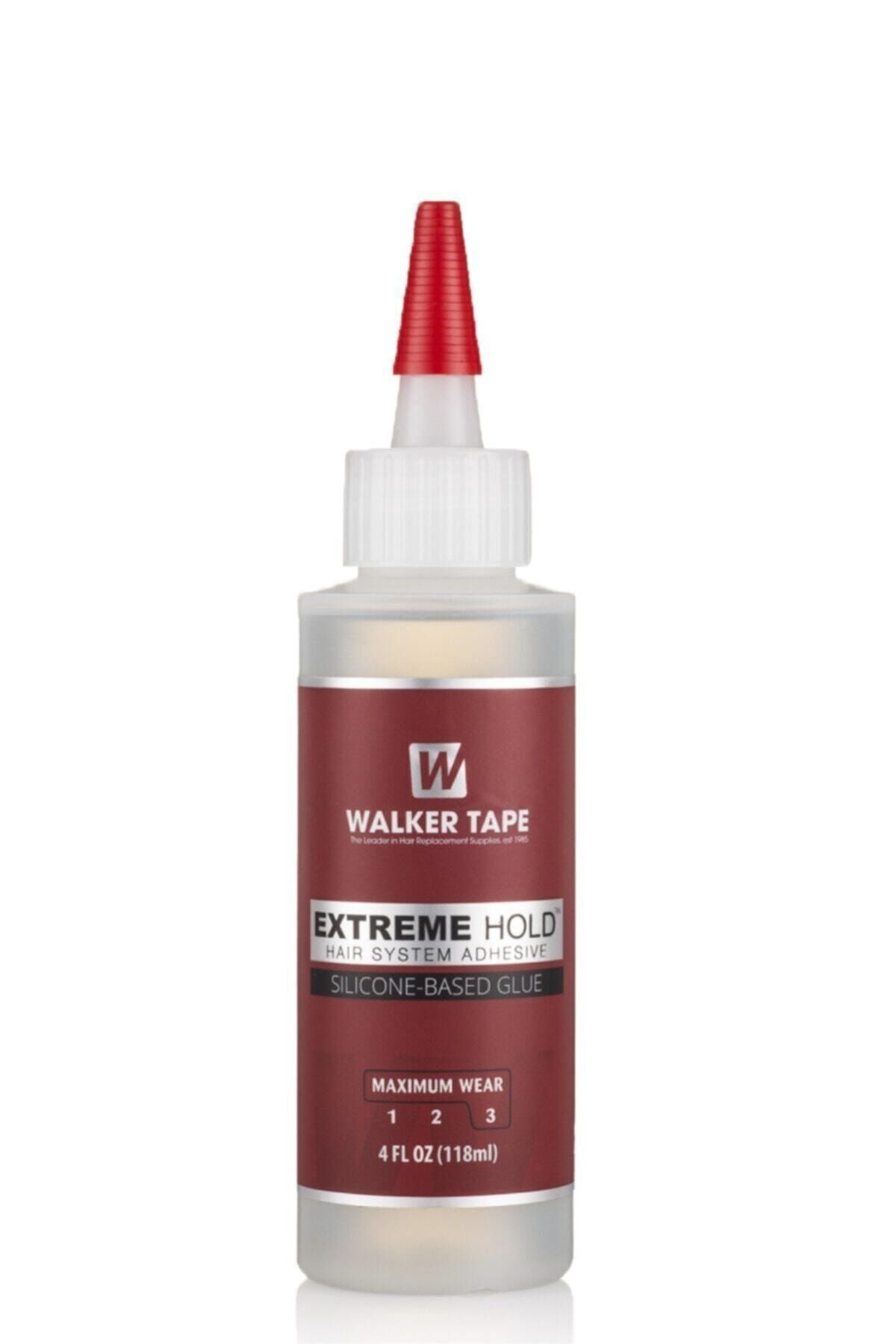 Walker Tape Extreme Hold Protez Saç Likid Yapıştırıcısı 4 Fl Oz (118 Ml)
