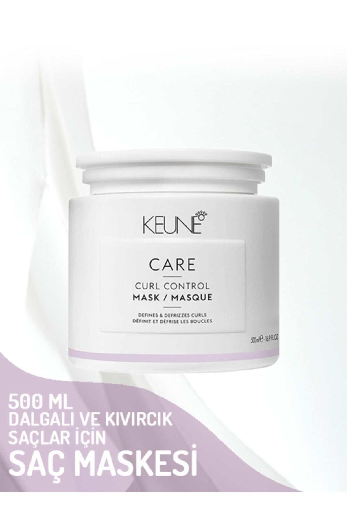 Keune Curl Control Dalgalı Ve Kıvırcık Saçlar Için Saç Maskesi 500 Ml