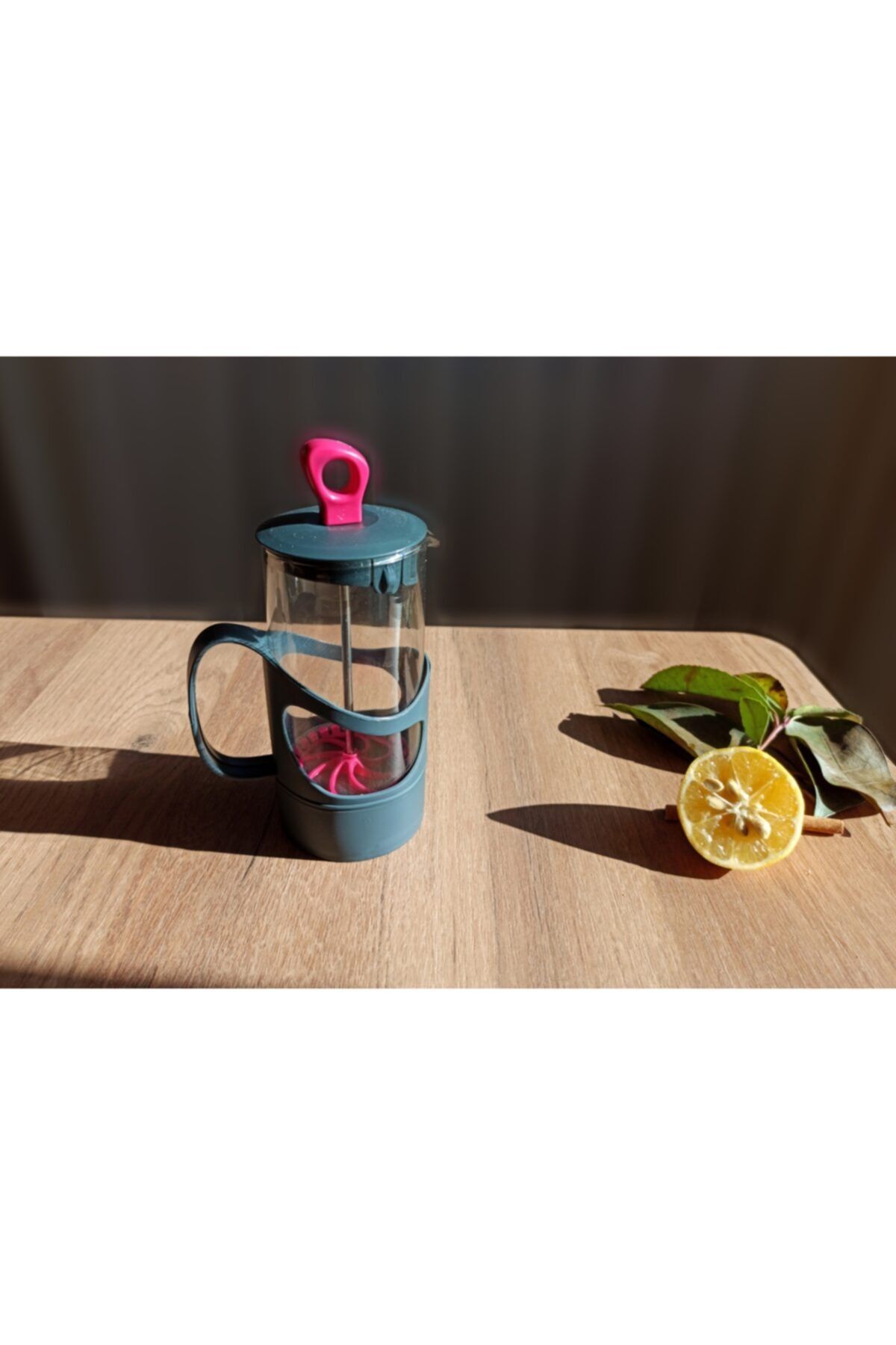 NRGS Renkli Süzgeç French Press 350 ml