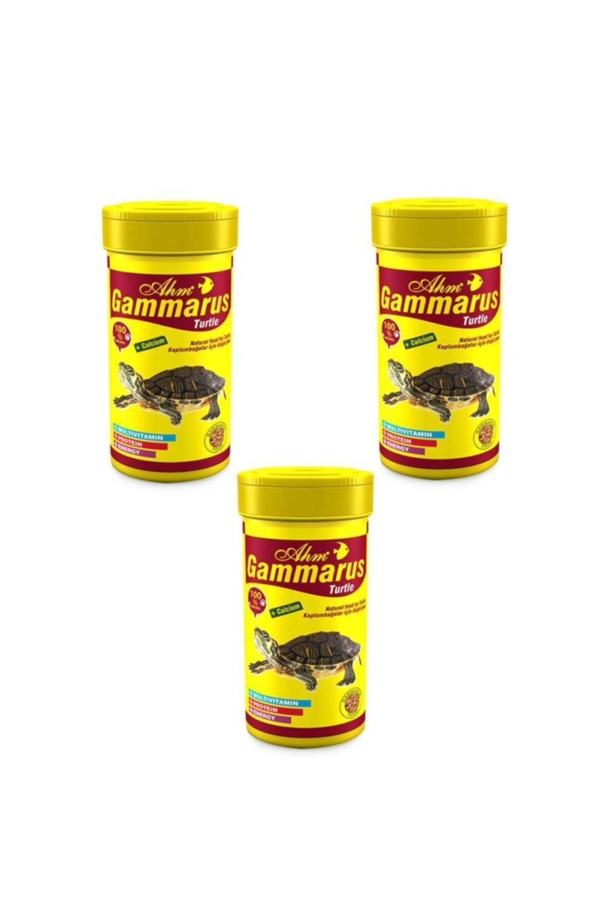 Ahm Gammarus Turtle 100 ml - 3 Adet