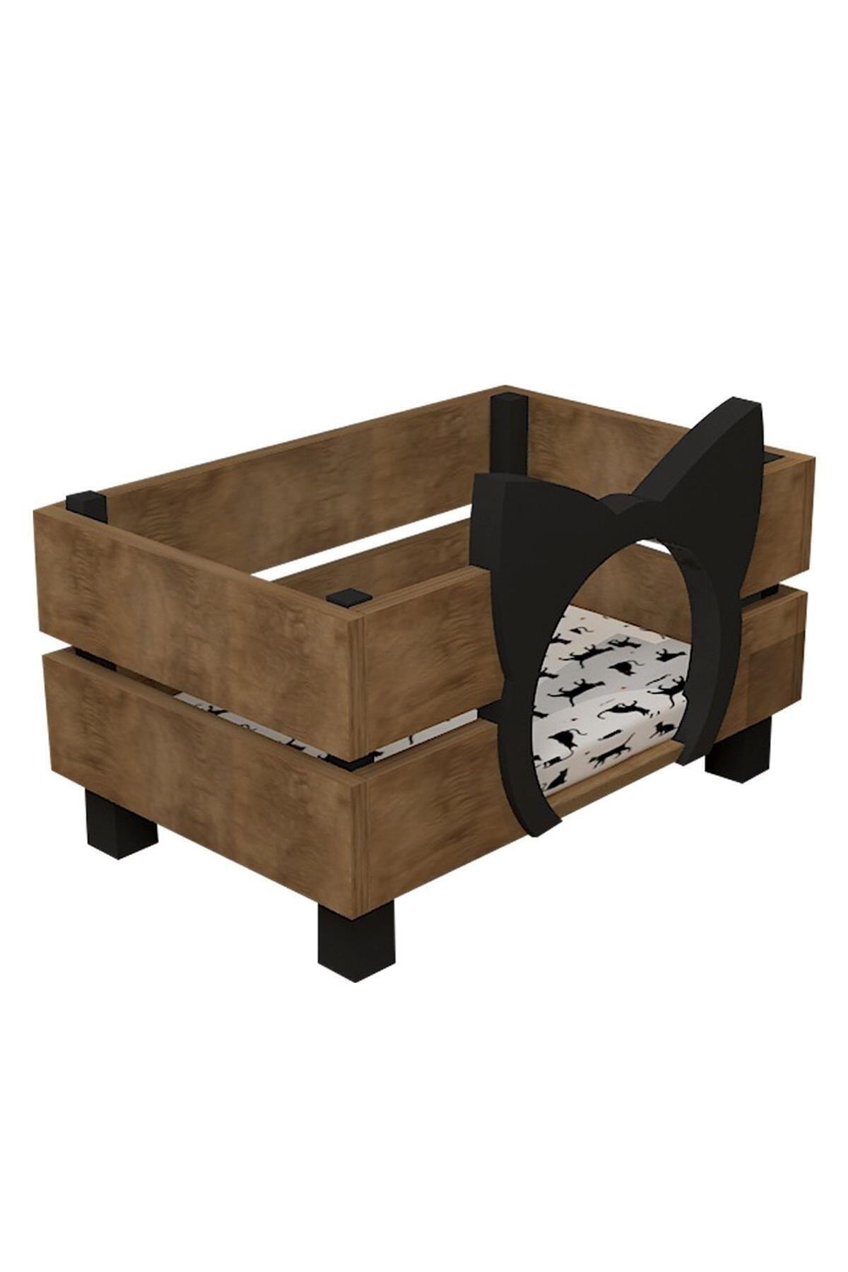 odunconcept Kedi Yatağı - Rib - Ahşap
