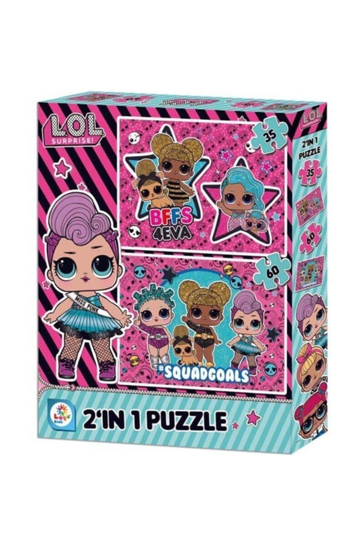 laco kids lol 2in1 puzzle fiyati yorumlari trendyol