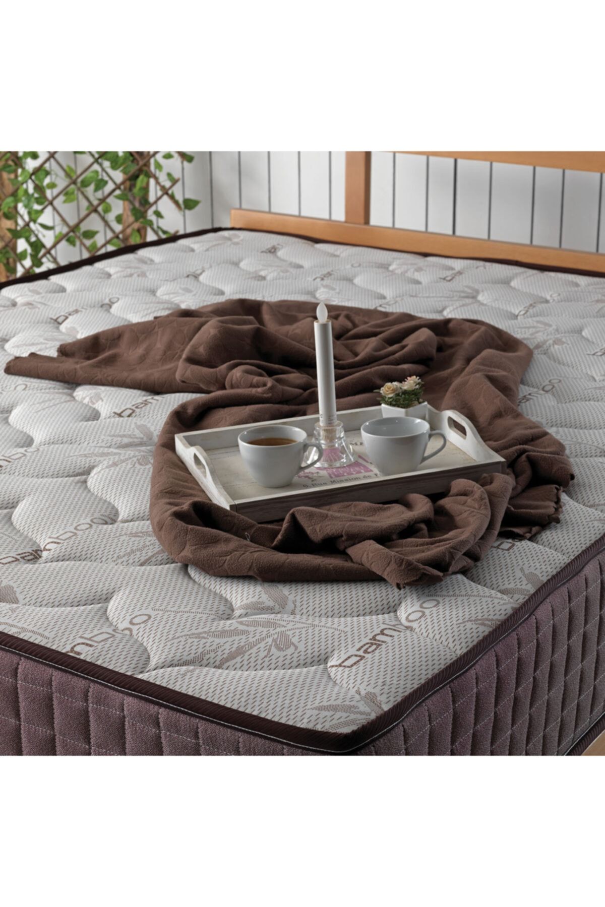 us sleeping kahve full ortopedik bamboo classic yayli yatak fiyati yorumlari trendyol