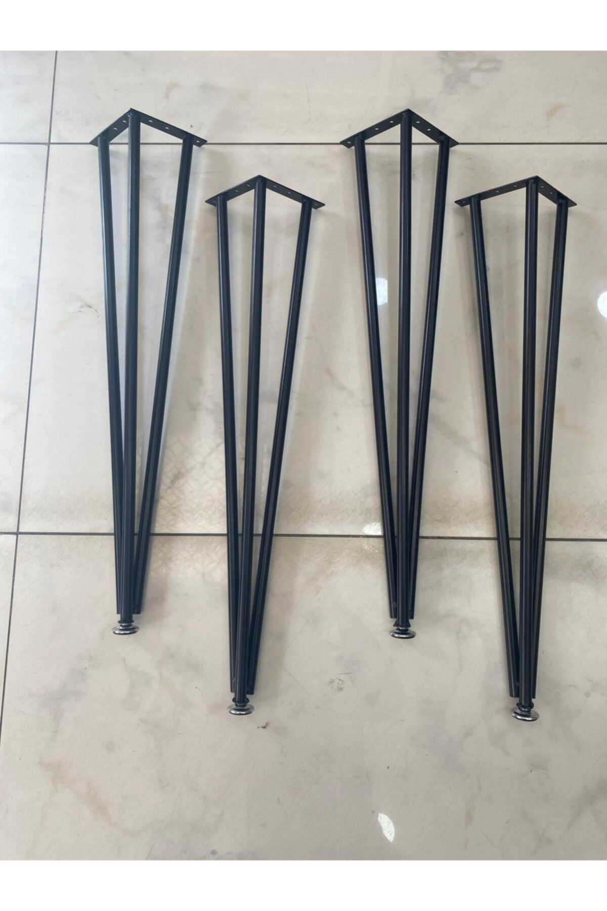 aron hirdavat 70 72 cm ferforje metal siyah masa ayagi krom pinbolu 4 adet fiyati yorumlari trendyol
