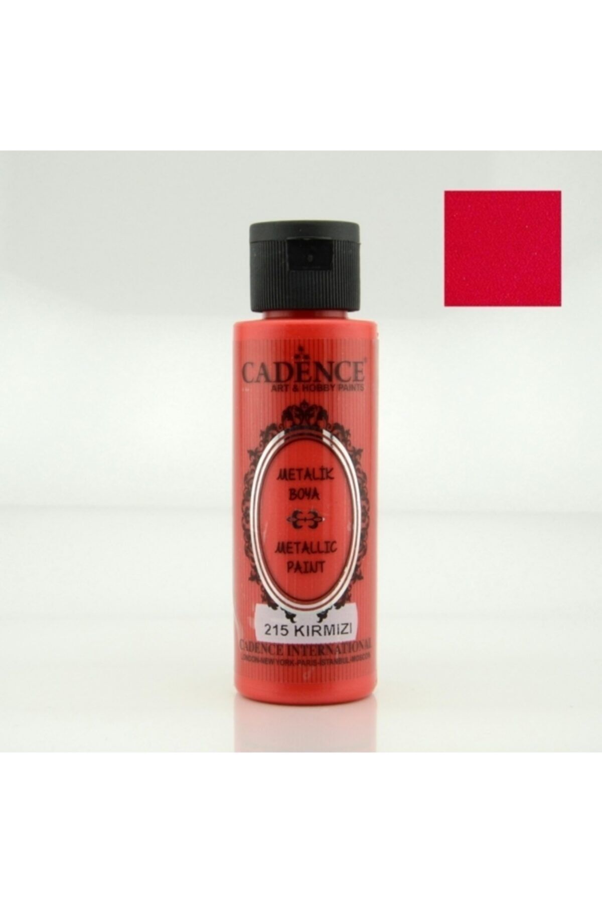Cadence 215 Kırmızı 70ml Metalik Boya
