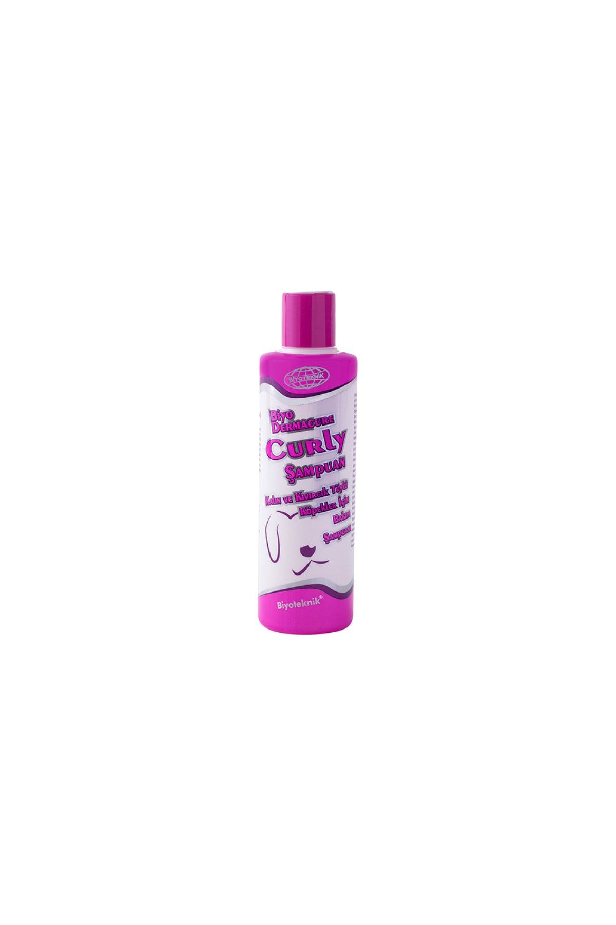 Biyoteknik Curly Sert, Kalın Ve Kıvırcık Tüylü Köpek Şampuanı 250 Ml