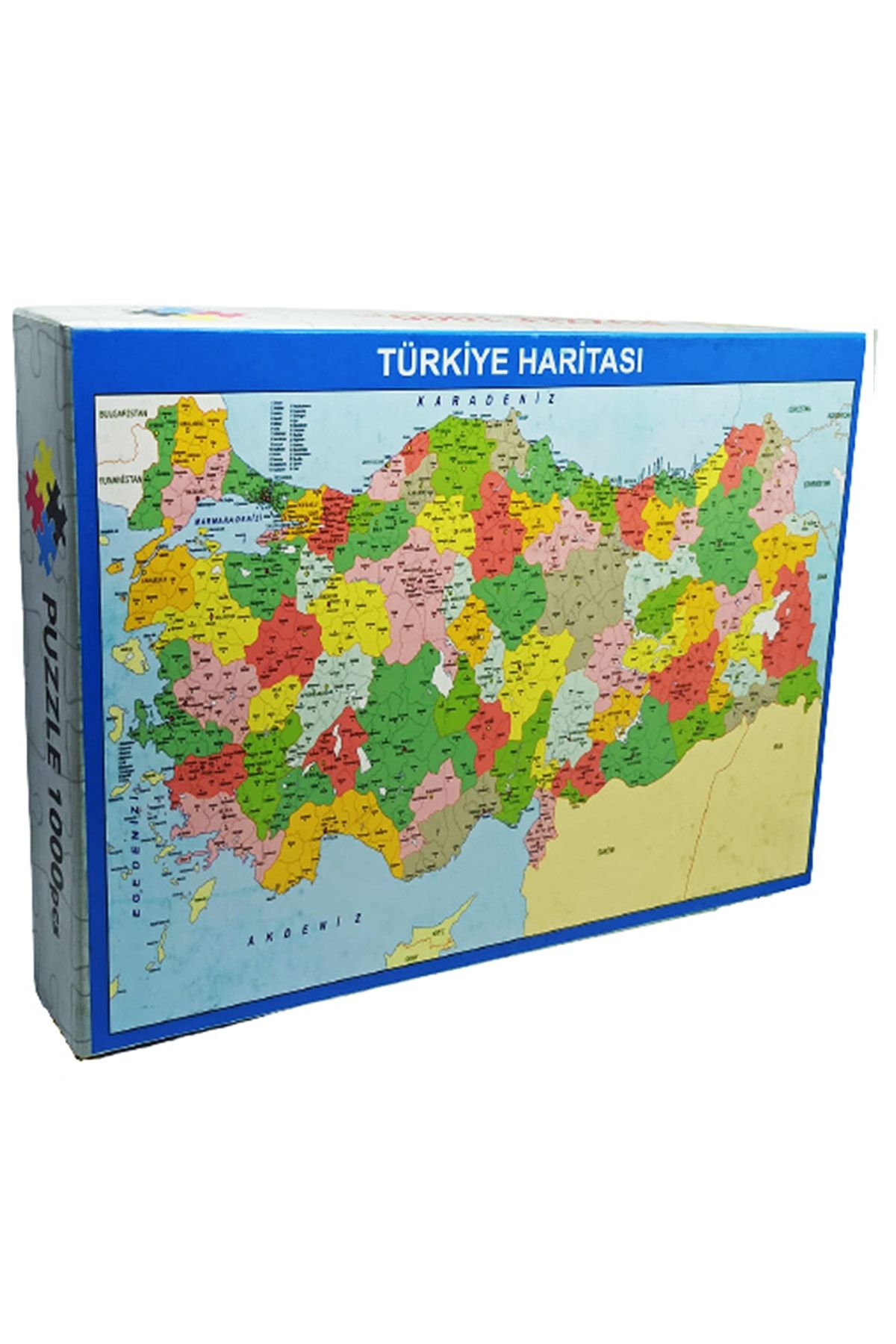 KARGA Türkiye Haritası - 1000 Parça Puzzle