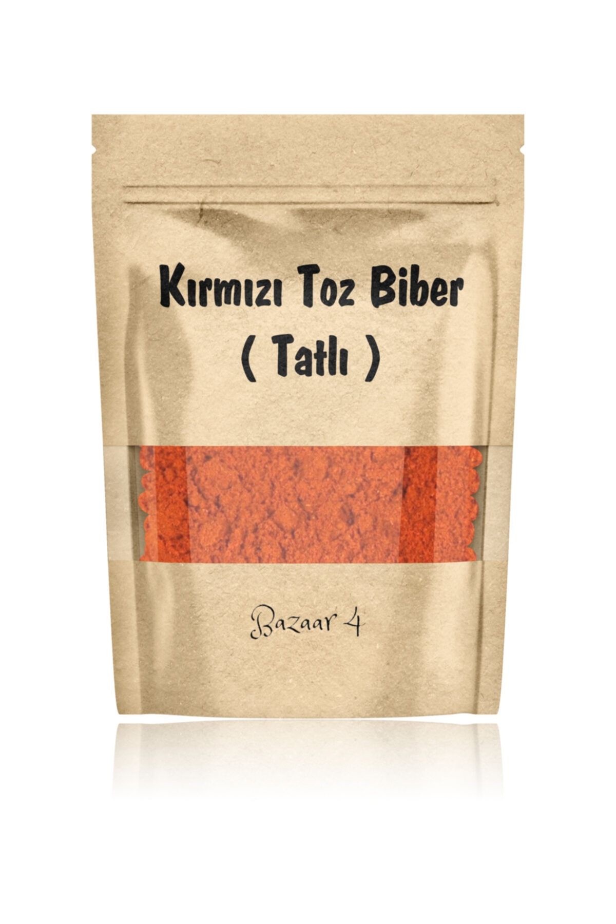 BAZAAR 4 Kırmızı Tatlı Toz Biber 1.kalite Yeni Mahsul 260 Gr