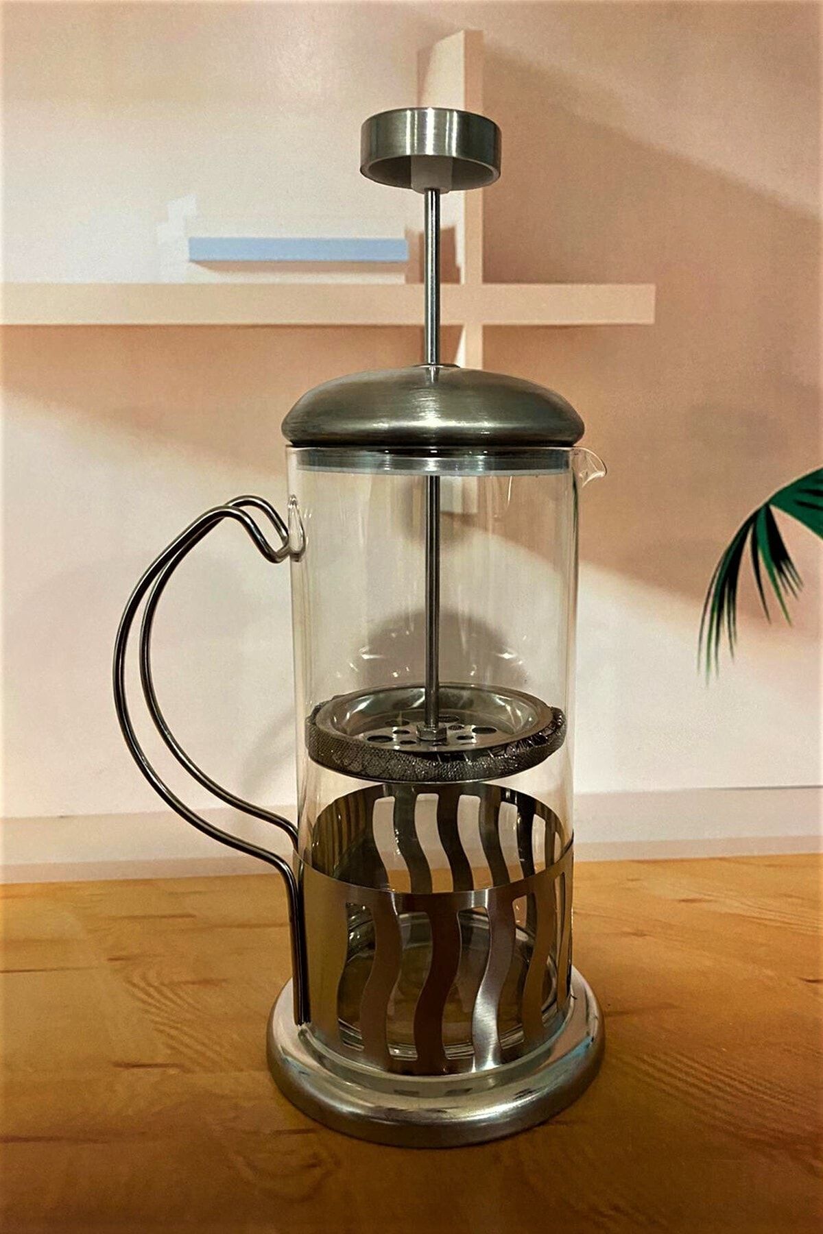 New Life French Press 350ml ( Bitki Çayı Demleme Ve Kahve ) No:2