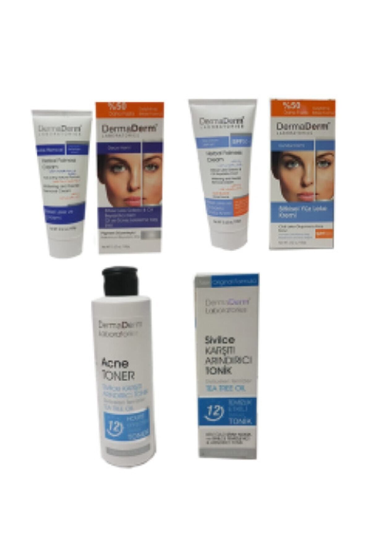DermaDerm Gece Gündüz Kremi X Sivilce Karşıtı Tonik