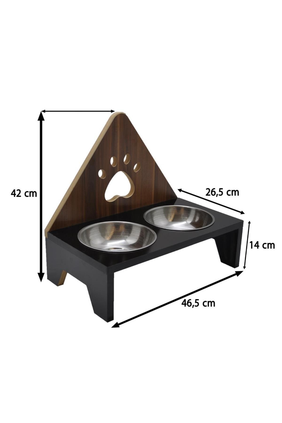 MOKSHA DESIGN BOUTIQUE Kedi - Köpek Ergonomik Mama Kabı