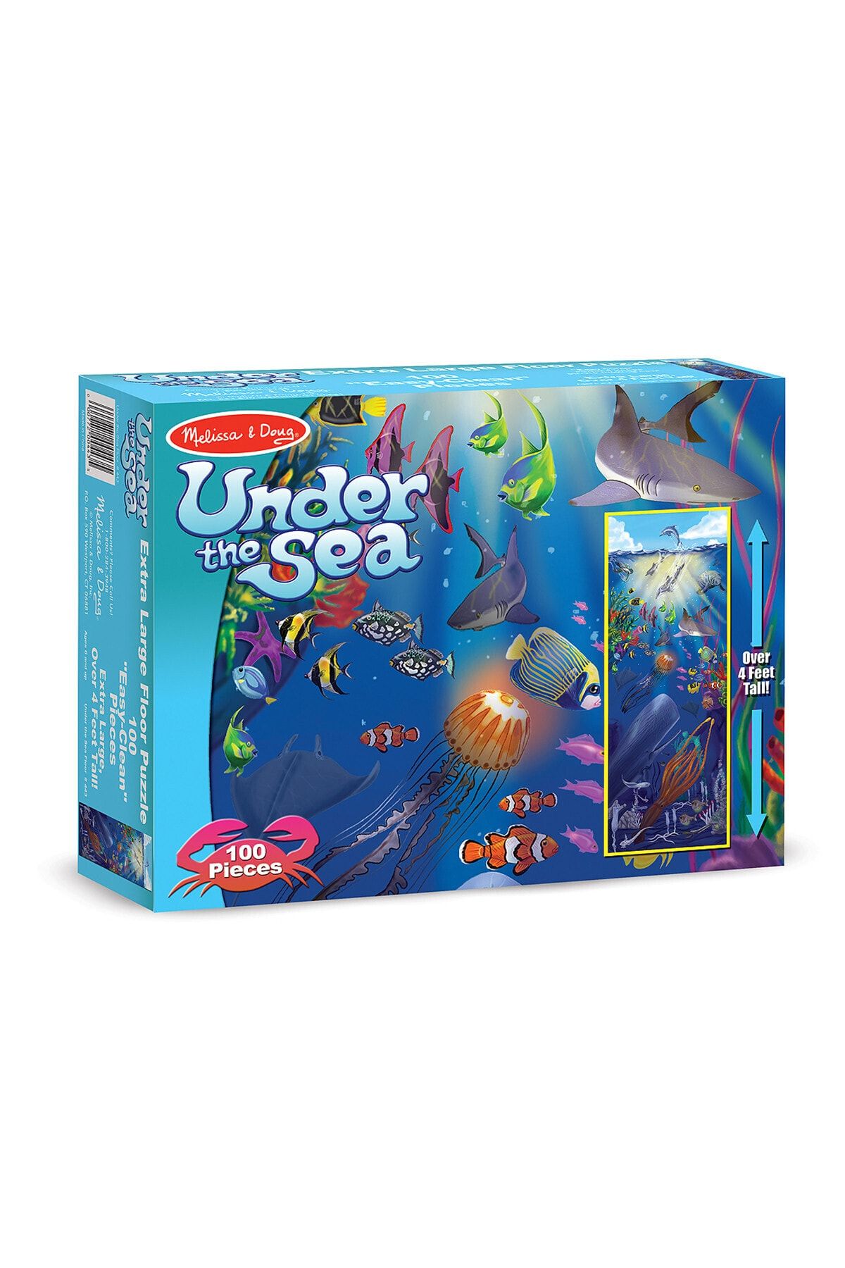 Melissa & Doug Melissa&Doug Dev Yer Yapbozu - Deniz Altında (100 Parça) /