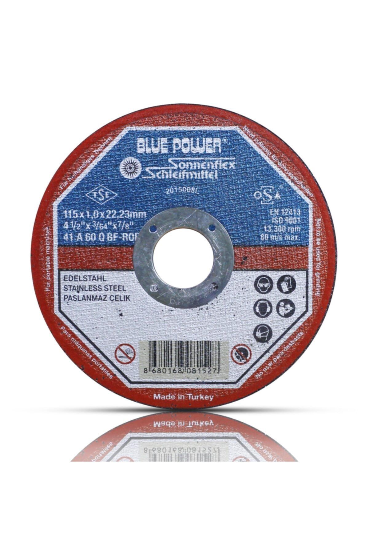 Badem10 3 Adet Inox Metal Kesici Taş Disk 115x1x22.23