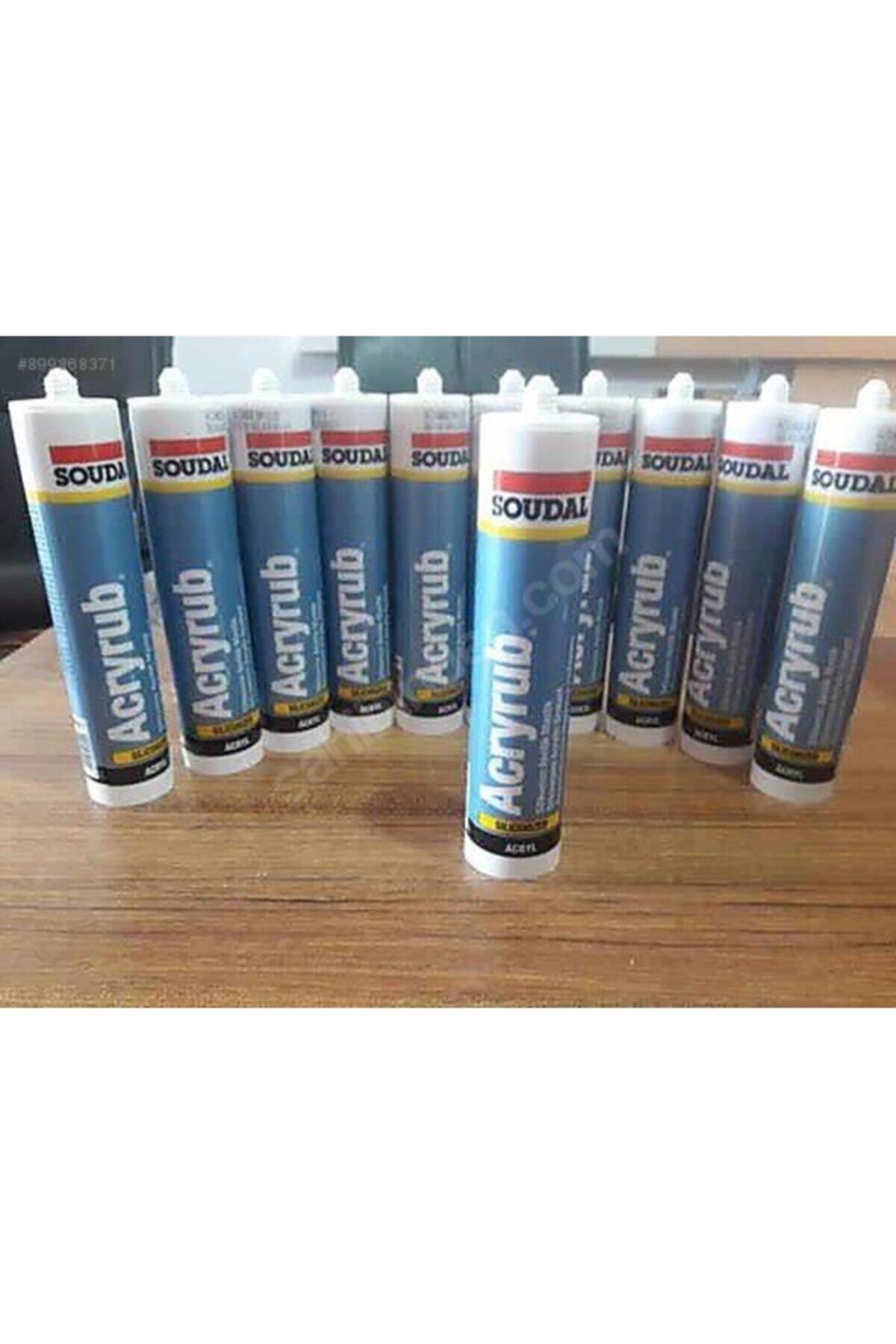 Soudal Kahverengi Silikonize Mastik