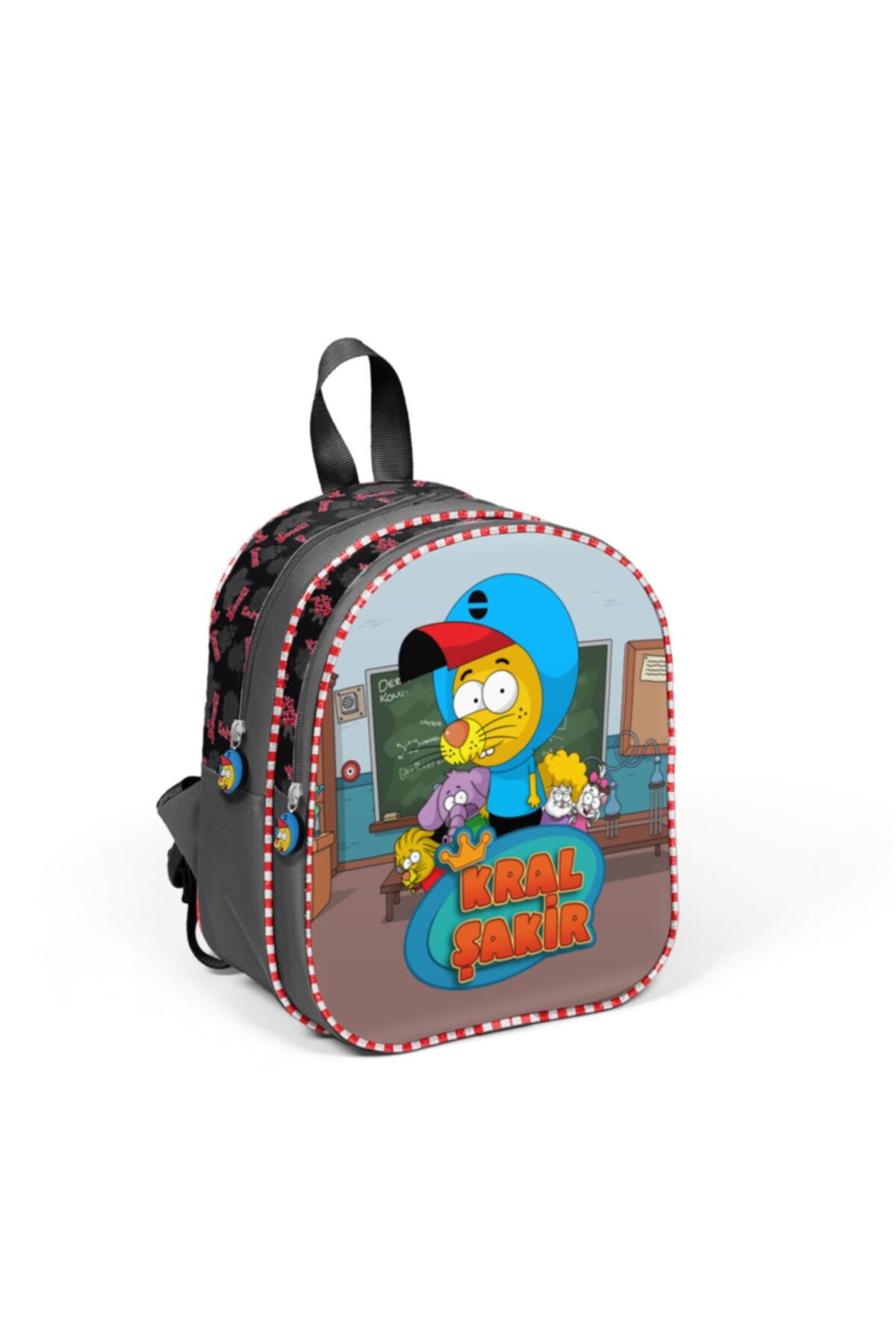 Yaygan Kids Kral Şakir Gri Anaokul Okul Çantası