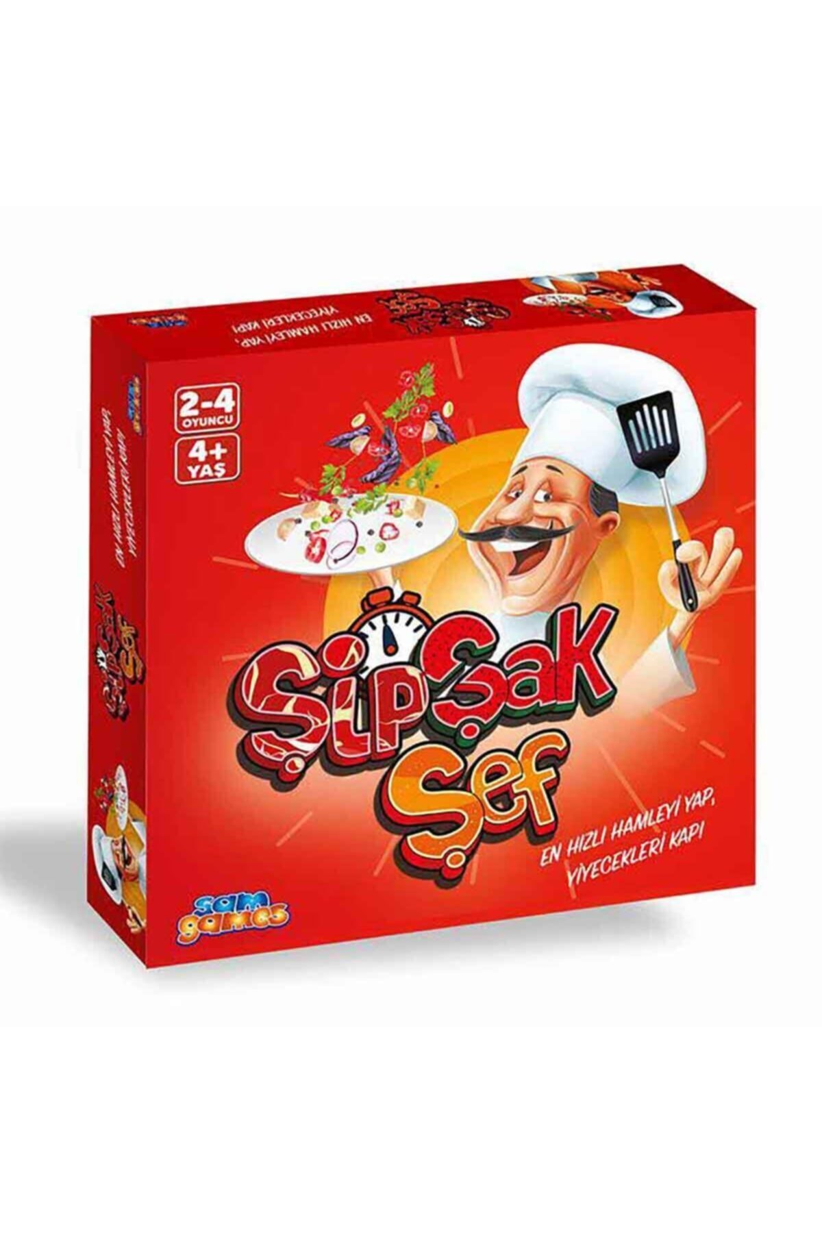 Samatlı Şip Şak Şef Eğitici Eğlenceli Kutu Oyunu