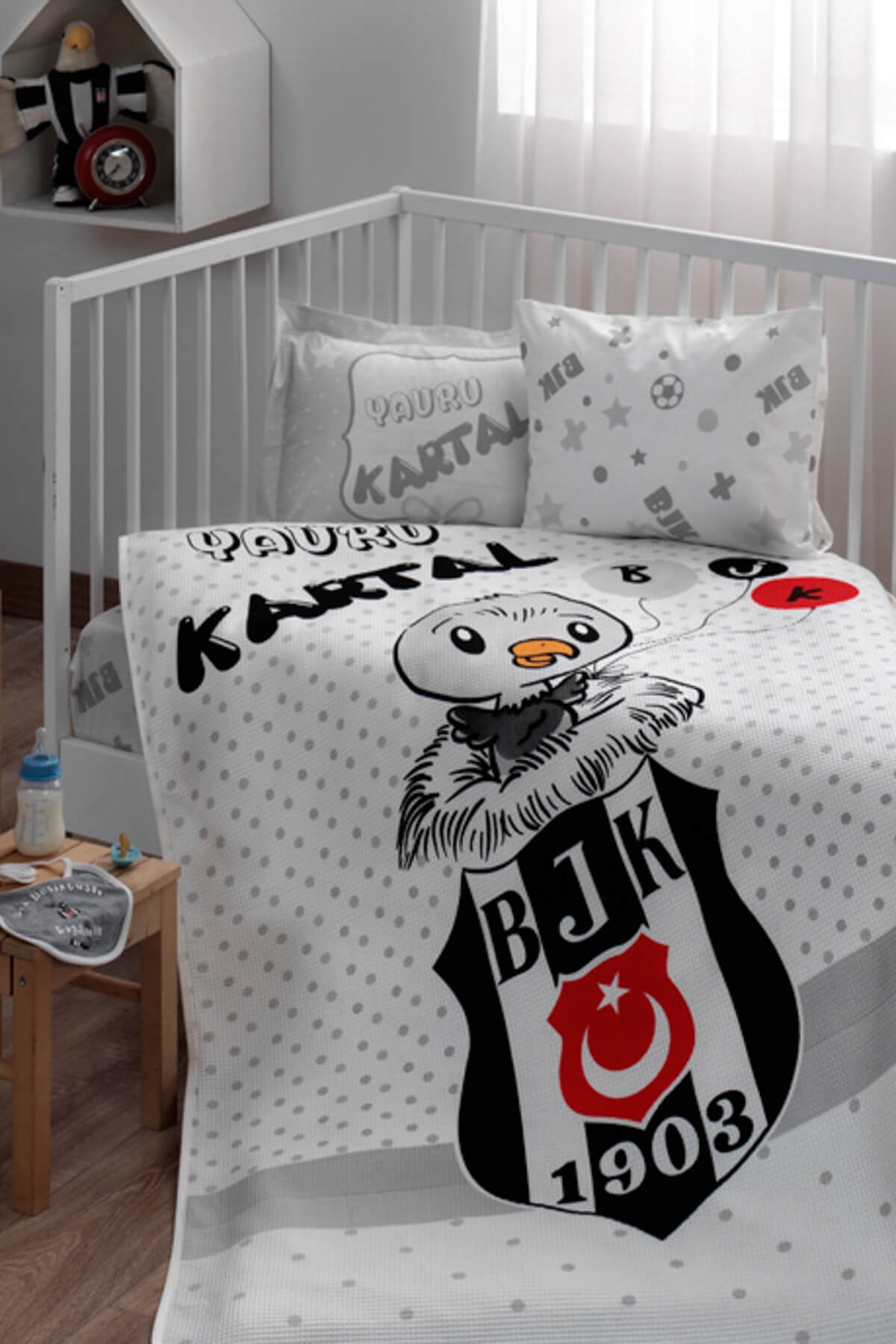 Taç Bebek Beşiktaş Yavru Kartal Bebek Pike Takımı 60151156