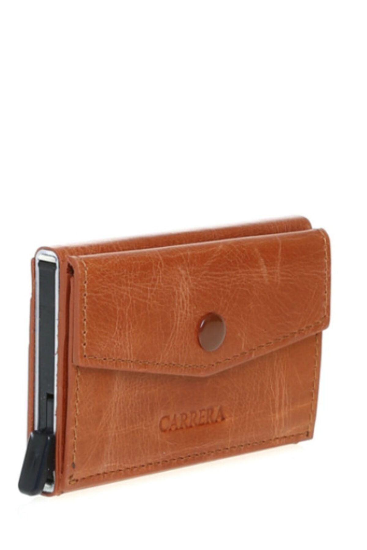 Carrera Unisex Taba Lantis Crazy Deri Mekanizmalı Cüzdan