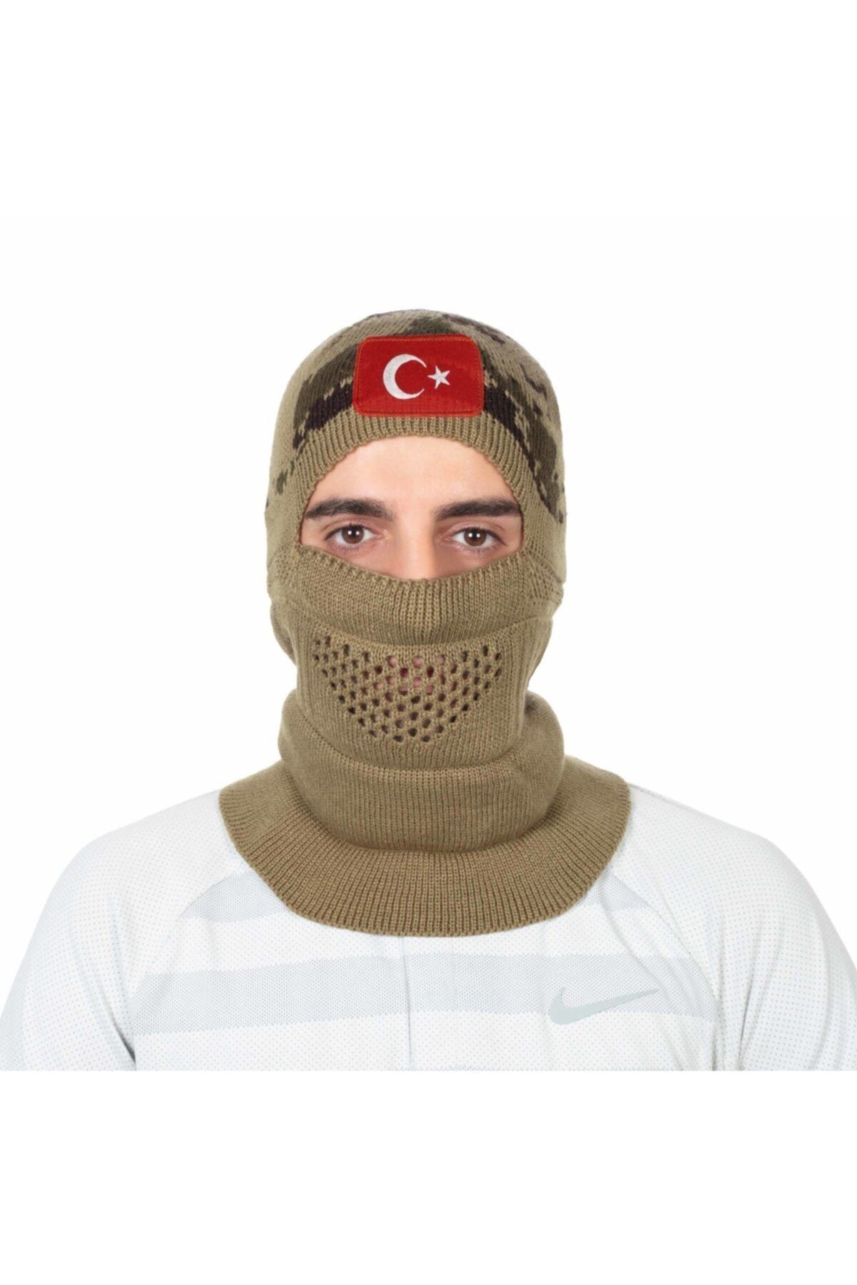 özmertaskerimalzeme Kar Maske Kamuflaj Unisex Peçli