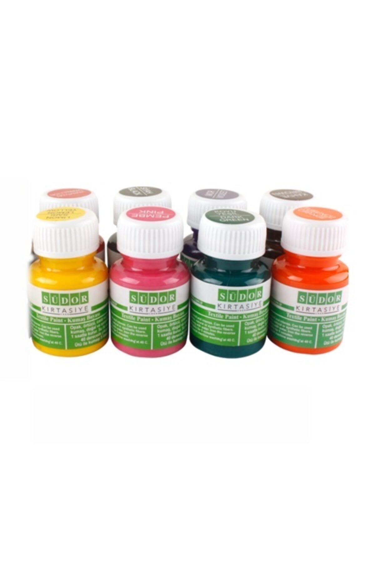 Südor Kumaş Boyası 25 Ml 4 Renk (sarı Mor Pembe Beyaz)