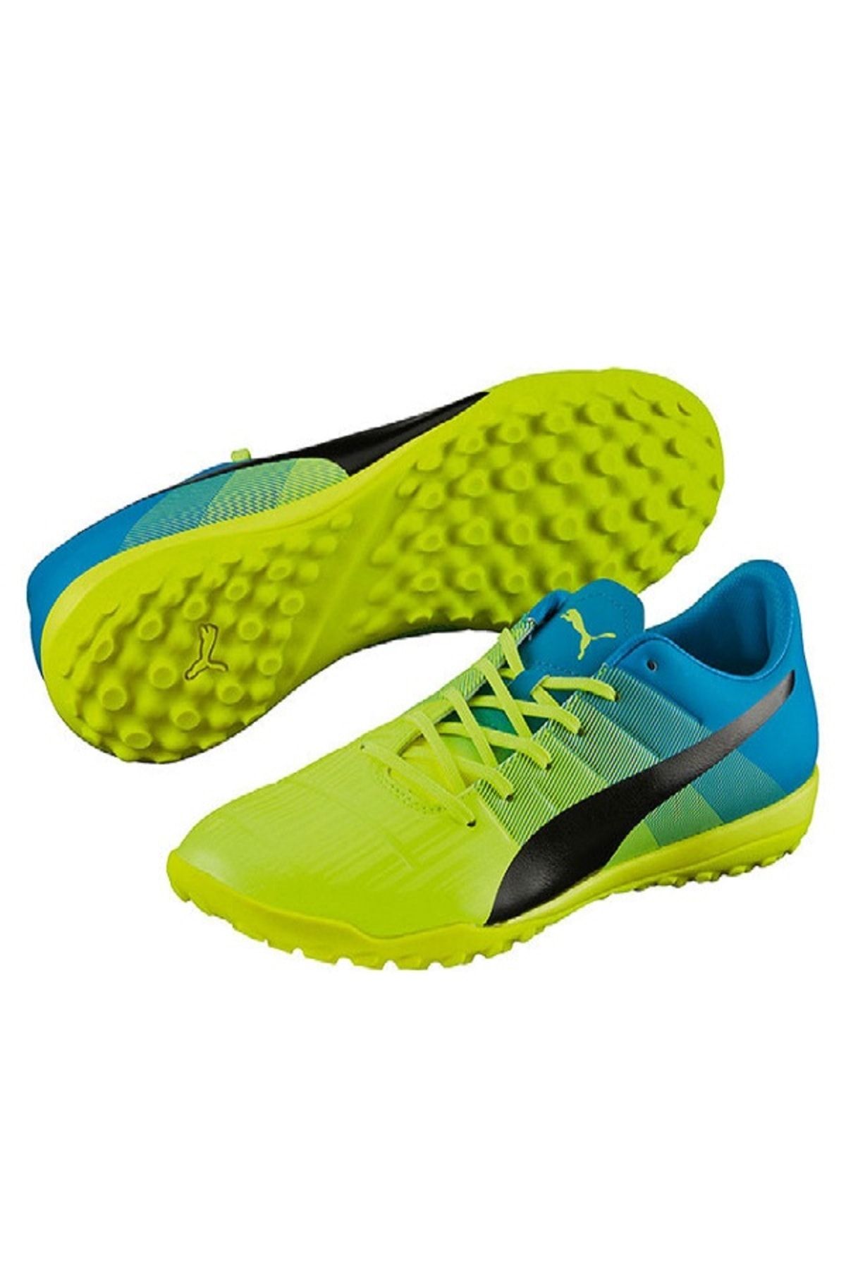 Puma 103471 04 Adreno II TT Yellow Blue Black Halısaha