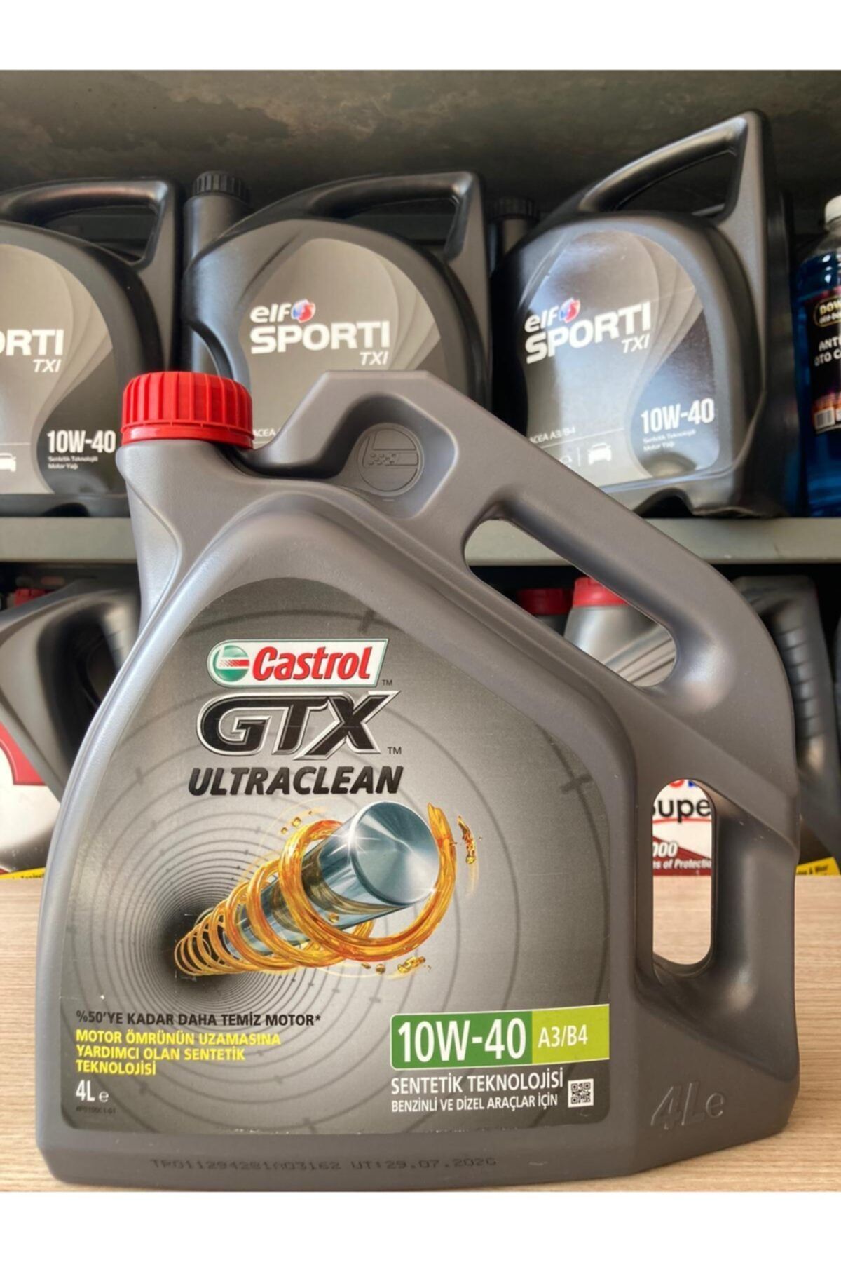 CASTROL 10w40 Gtx Ultra Clean 4lt