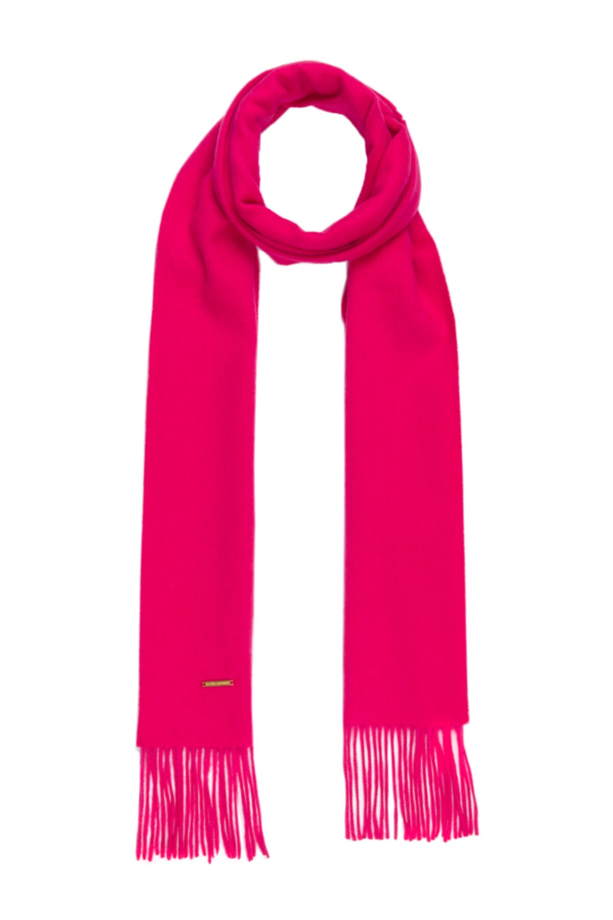 Silk and Cashmere Saf Kaşmir Patrick Tek Taraflı Atkı 25-30x160-180 Cm