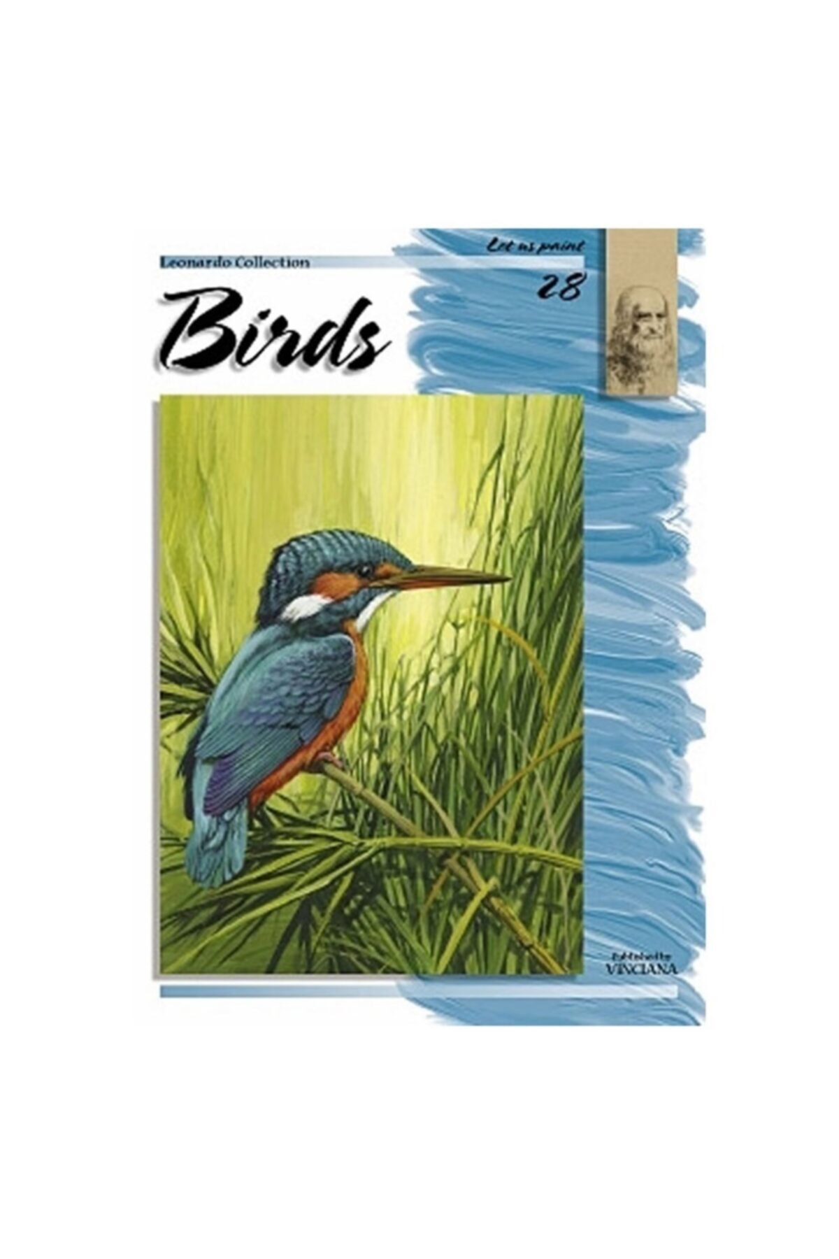 Da Vinci Leonardo Collection Desen Kitabı Birds N: 28 Kuşlar N: 28