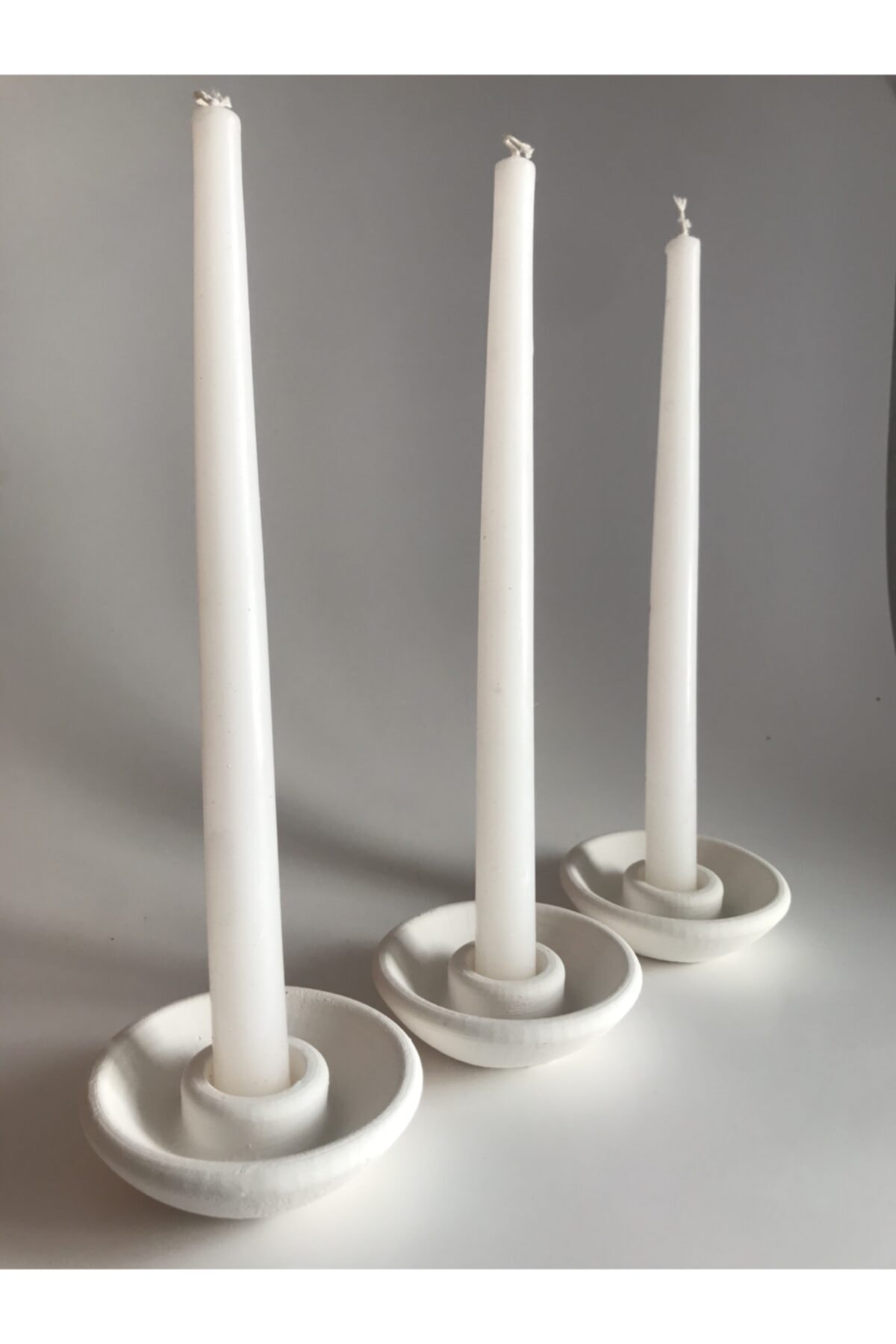 Tyke Home Tall 3'lü Şamdan Mumluk