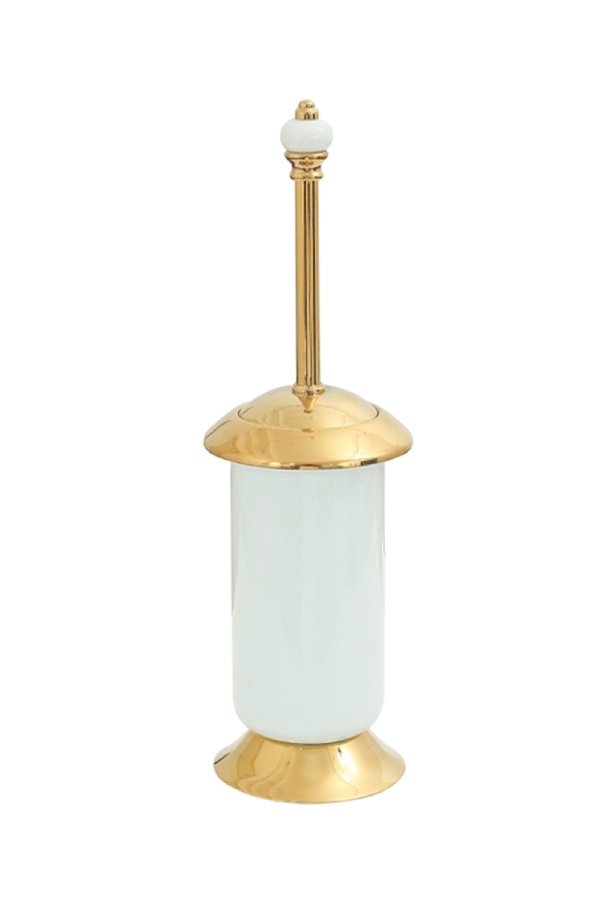COMFORTBANYO Fantasıa Gold Pirinç-porselen Klozet Fırçalık 8432