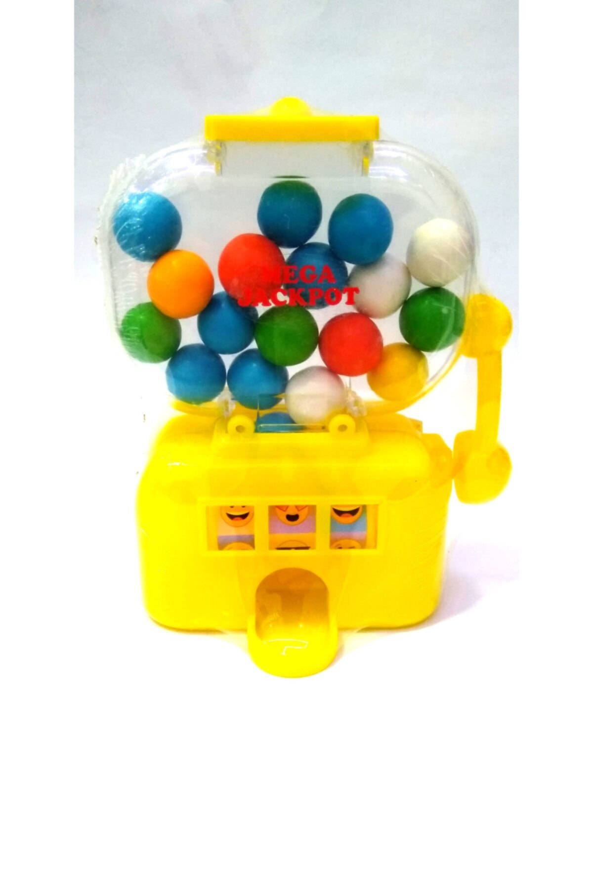 MEGA Dev Jackpot Sakız Makinesi Sarı 1 Adet