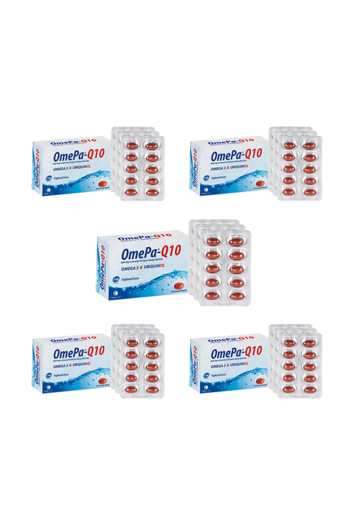 Tab İlaç Omepa Q10 30 Kapsül X5 Adet